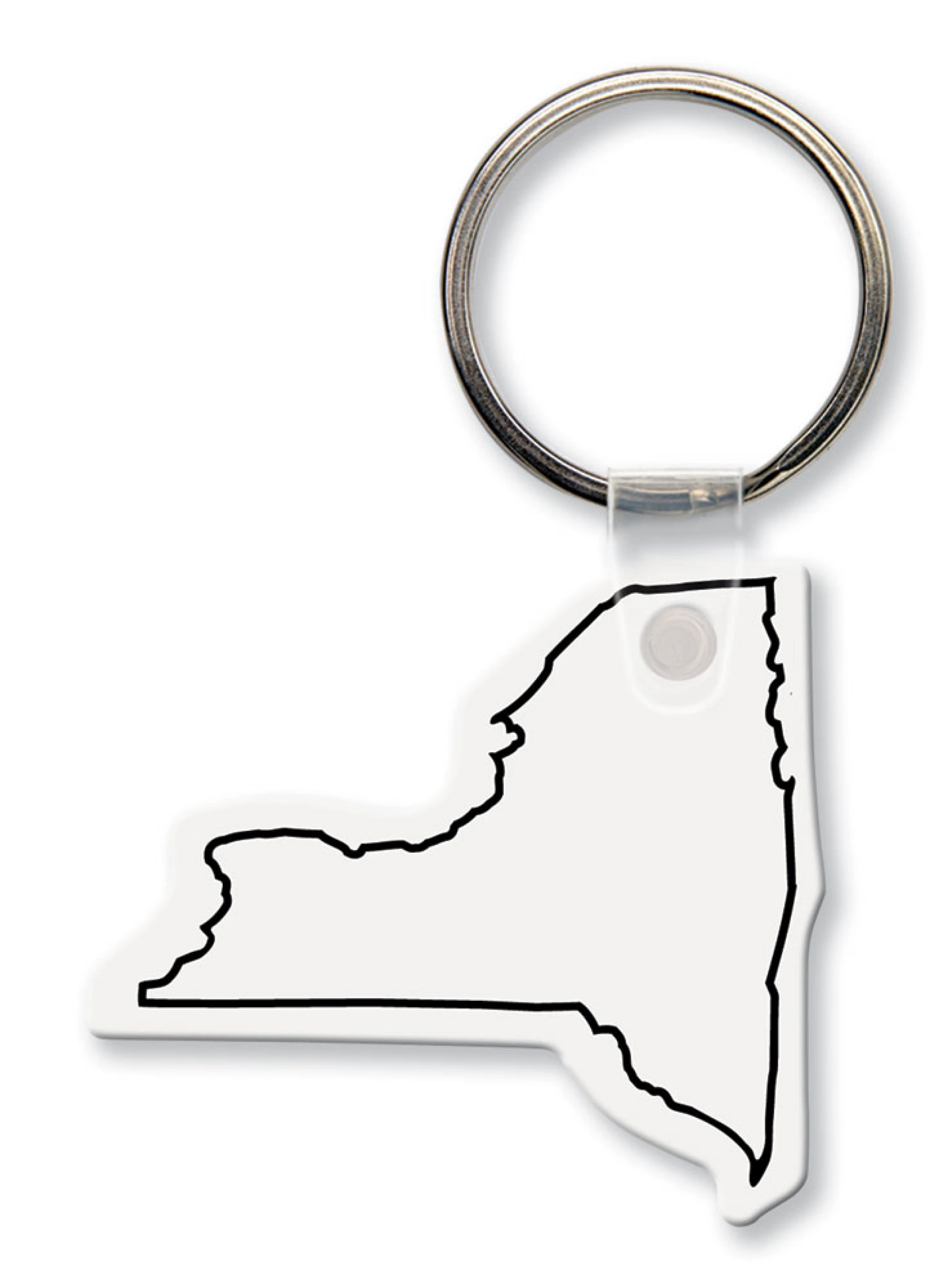 Product: New York State Shape Key Tag (Spot Color)