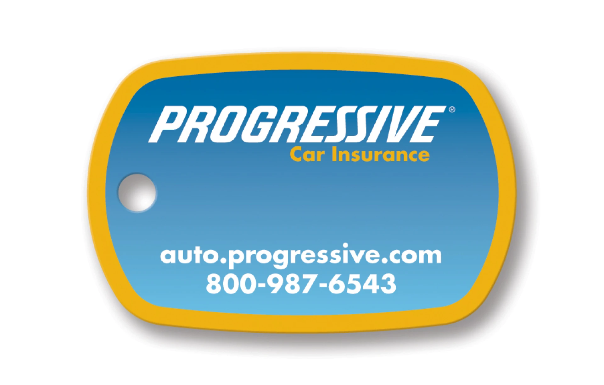 Product: Standard Oval Key Tag - Full Color