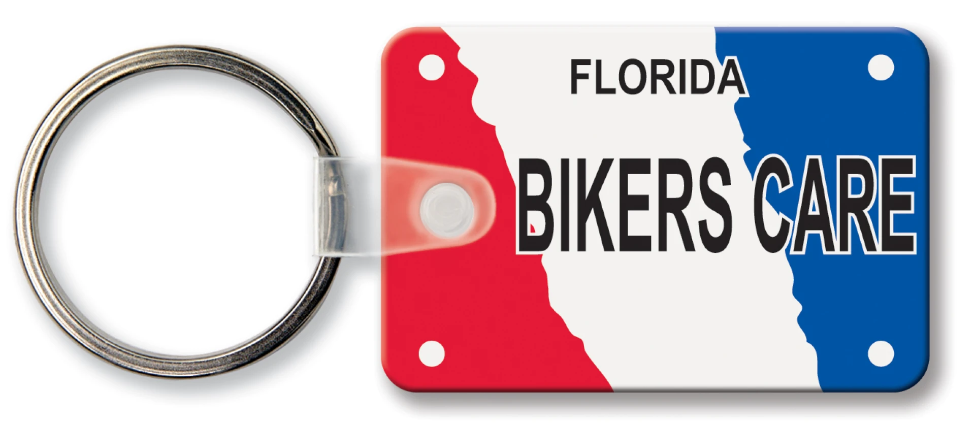Product: Small Rectangle Key Tag w/Round Corners