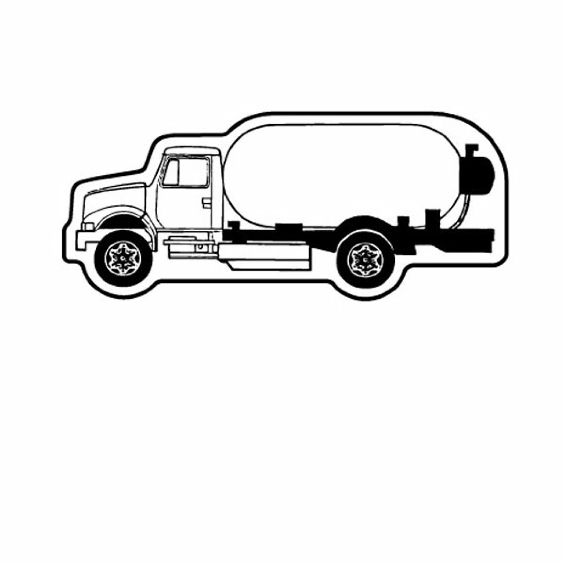 Product: Propane Truck Magnet - Full Color