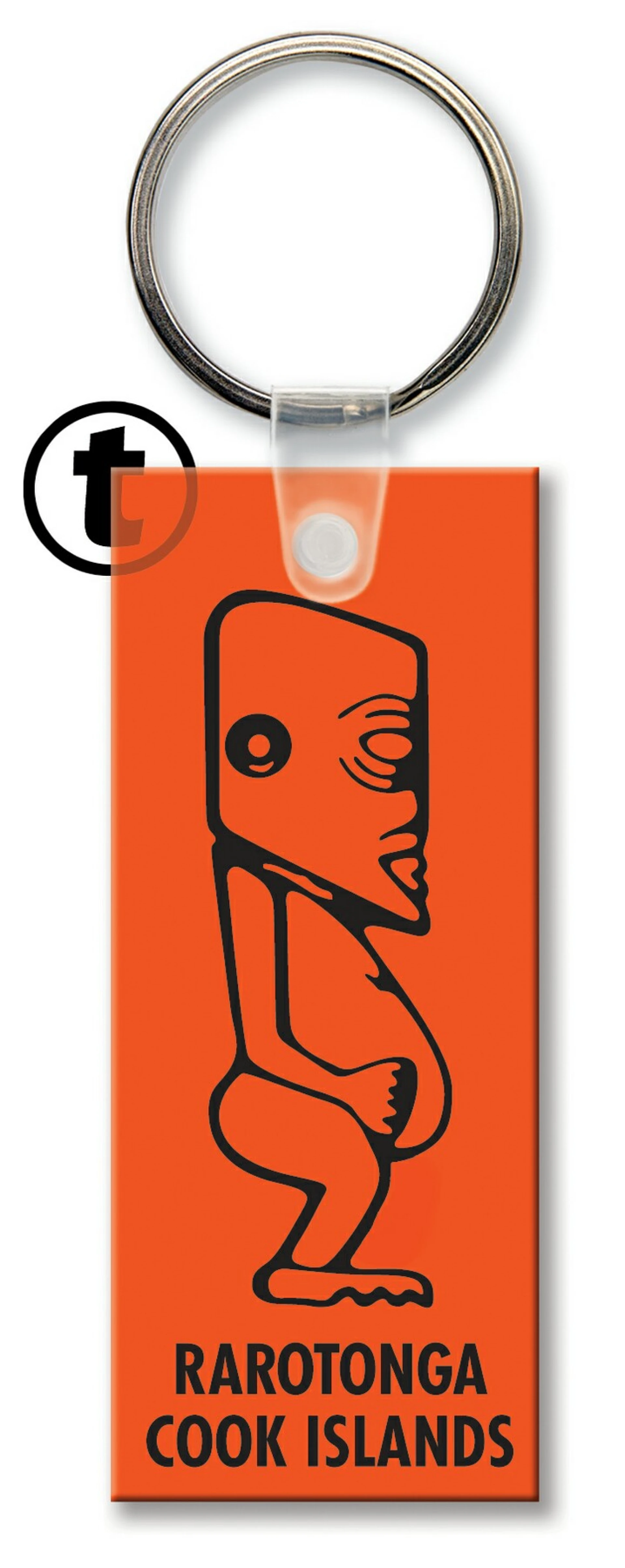 Product: Rectangle Key Tag (Spot Color)