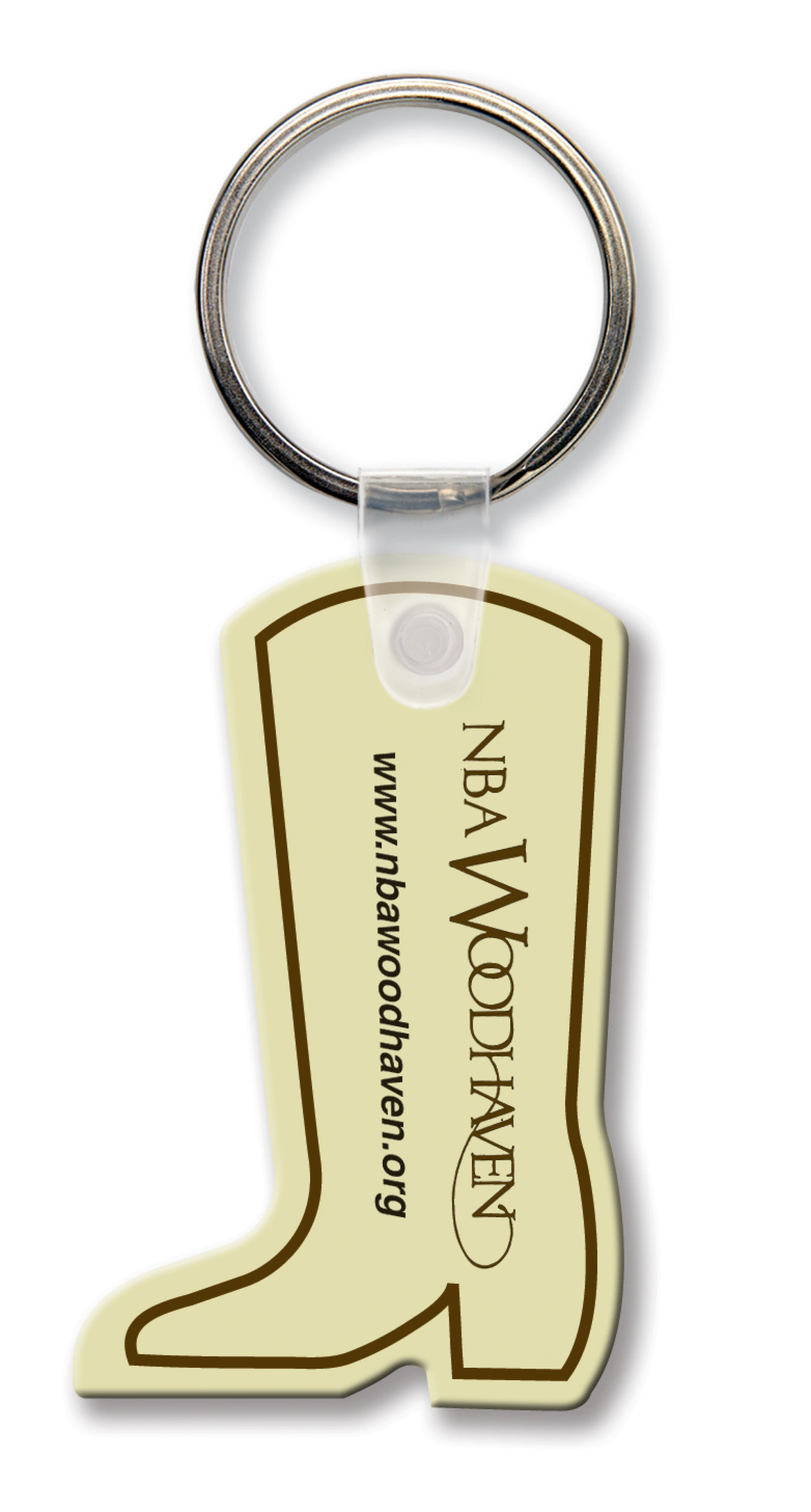 Product: Western Boot Key Tag (Spot Color)