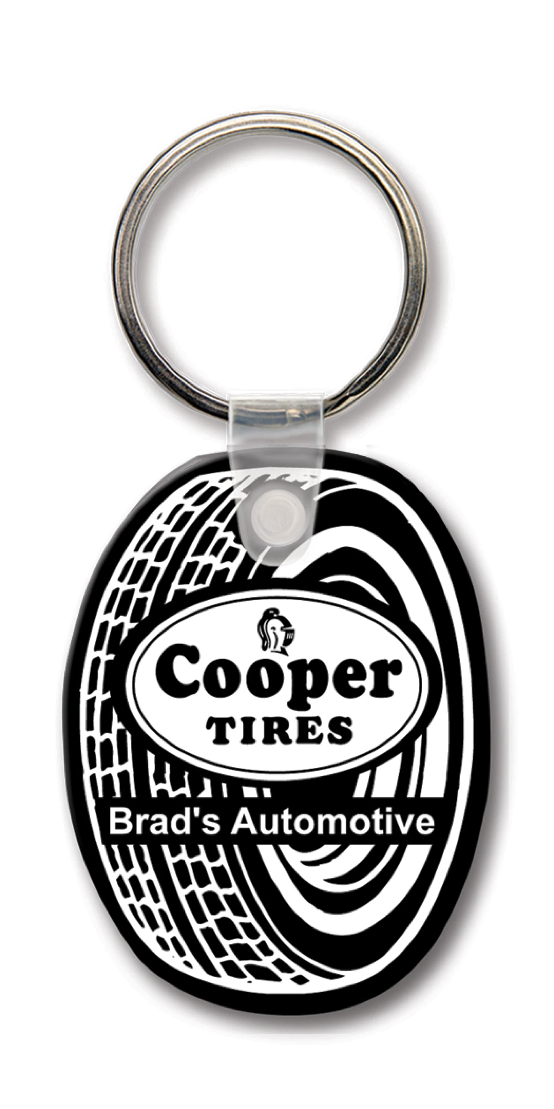 Product: Tire Key Tag (Spot Color)
