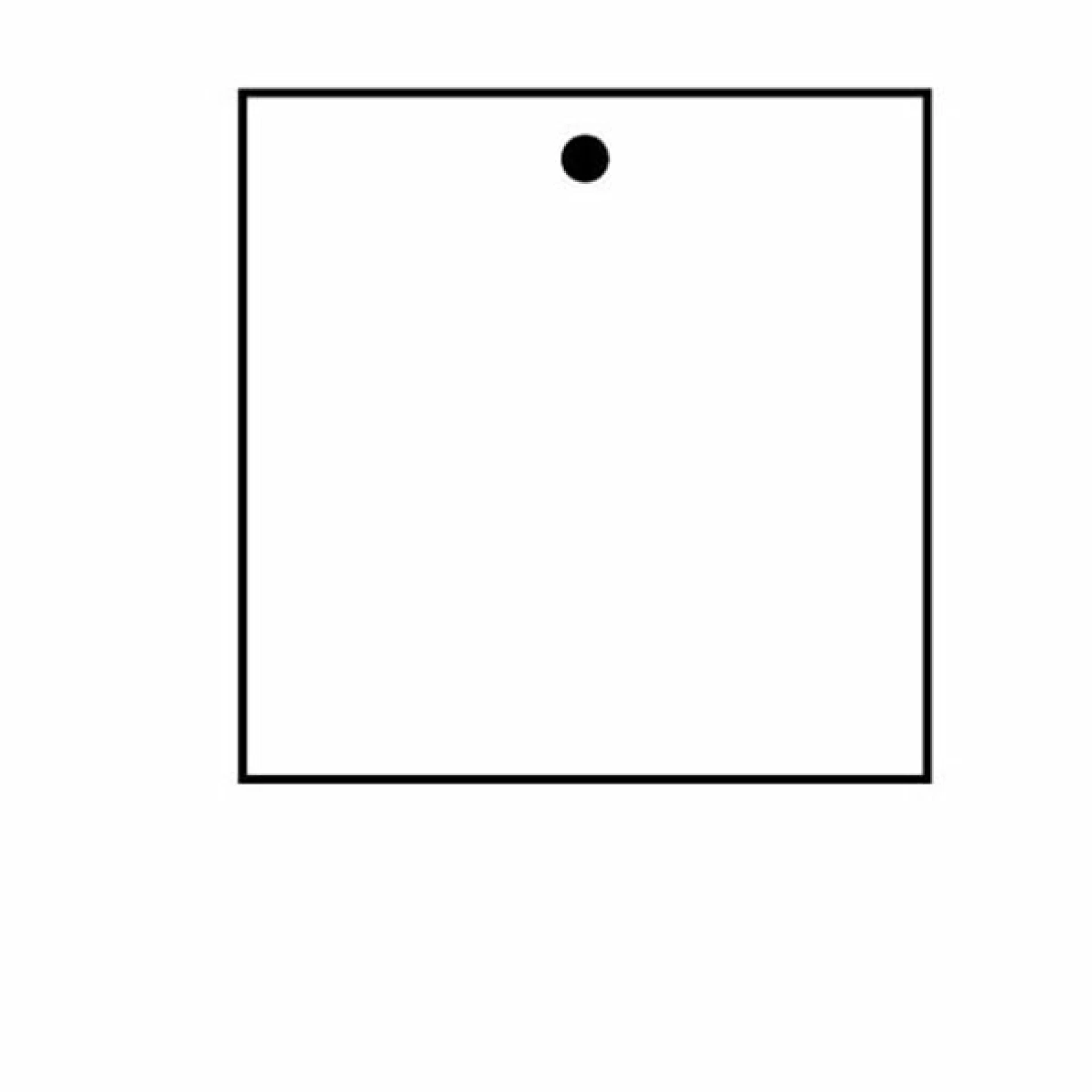 Product: Square 1 Key Tag - Spot Color