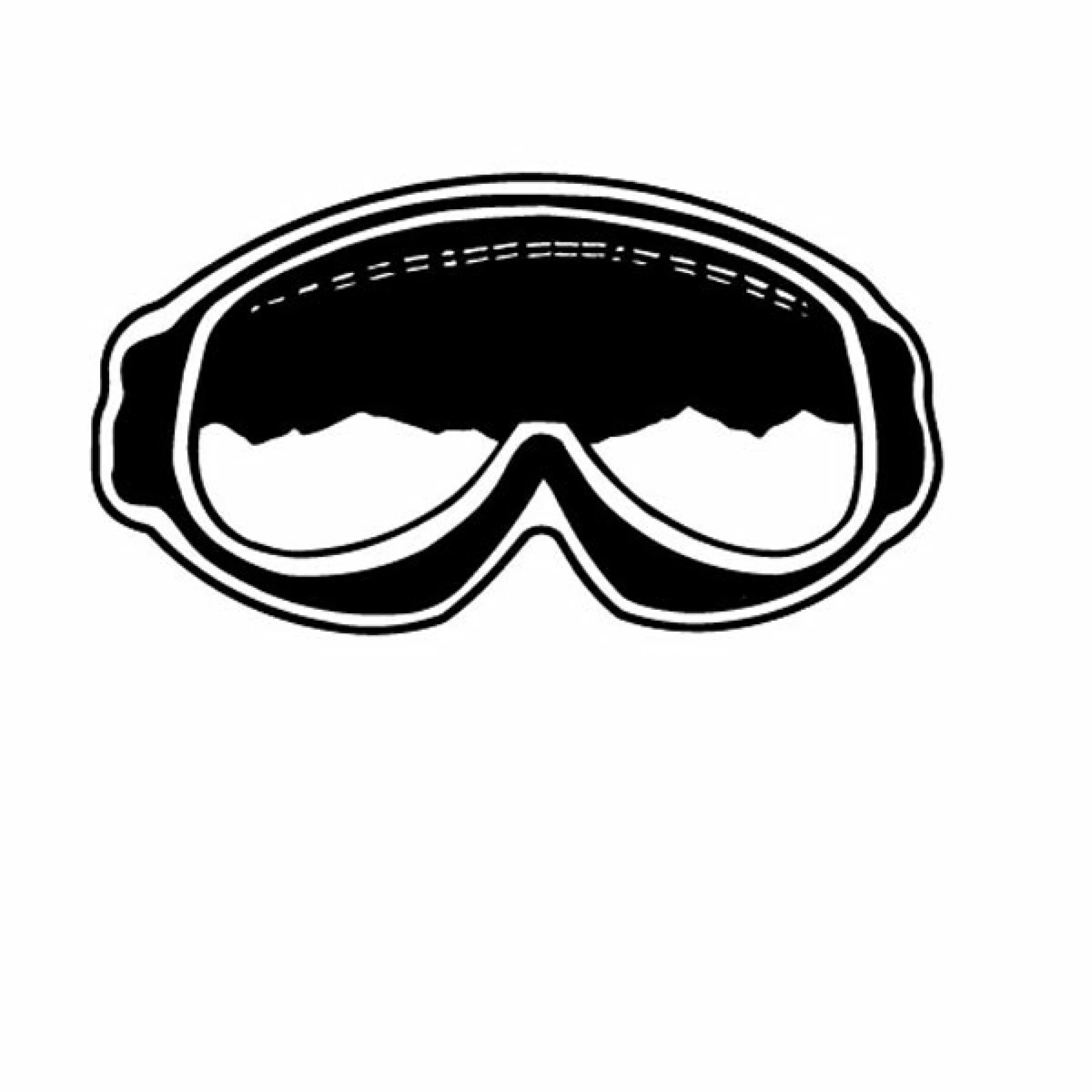 Product: Ski Goggles Magnet - Full Color