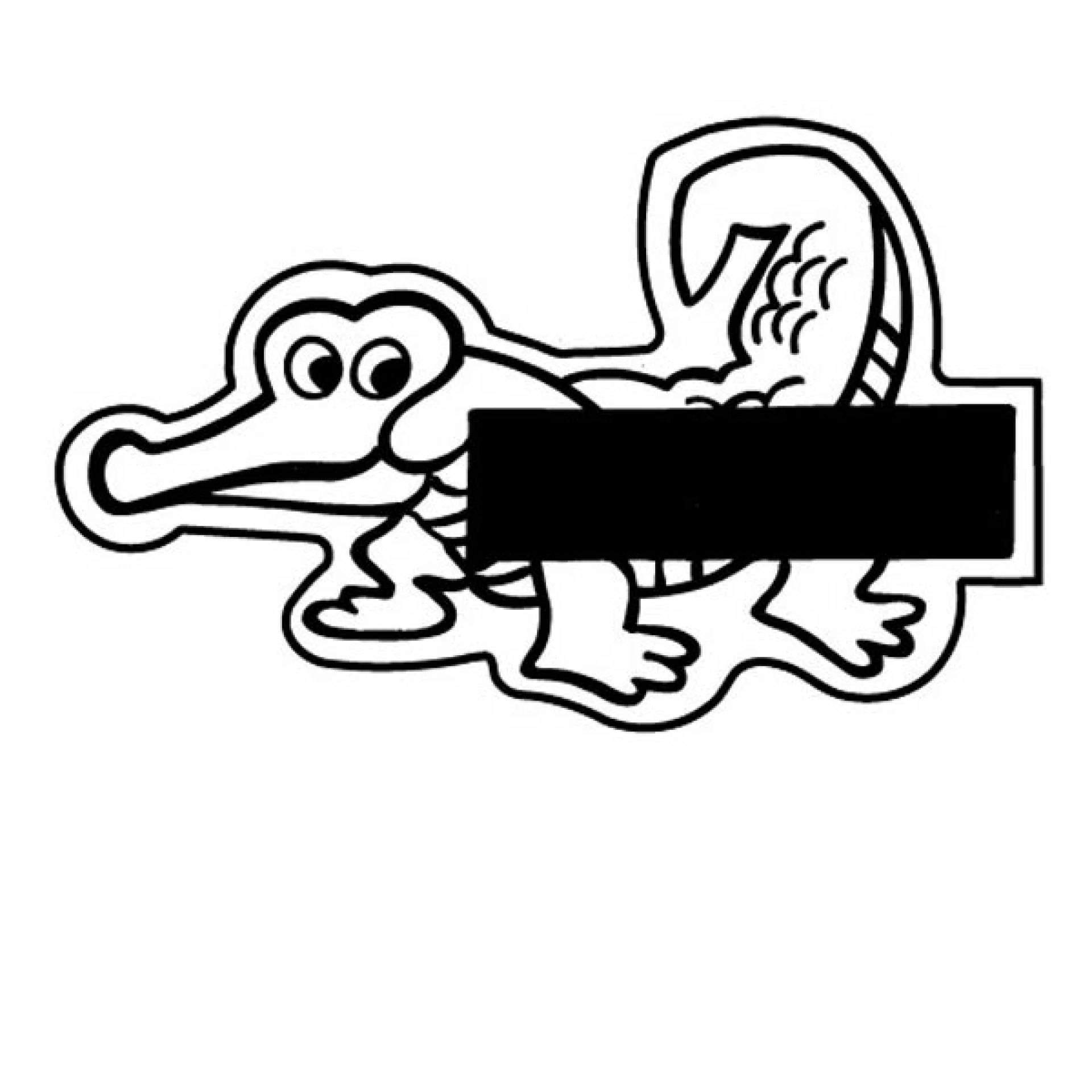 Product: Magnet - Alligator - Full Color