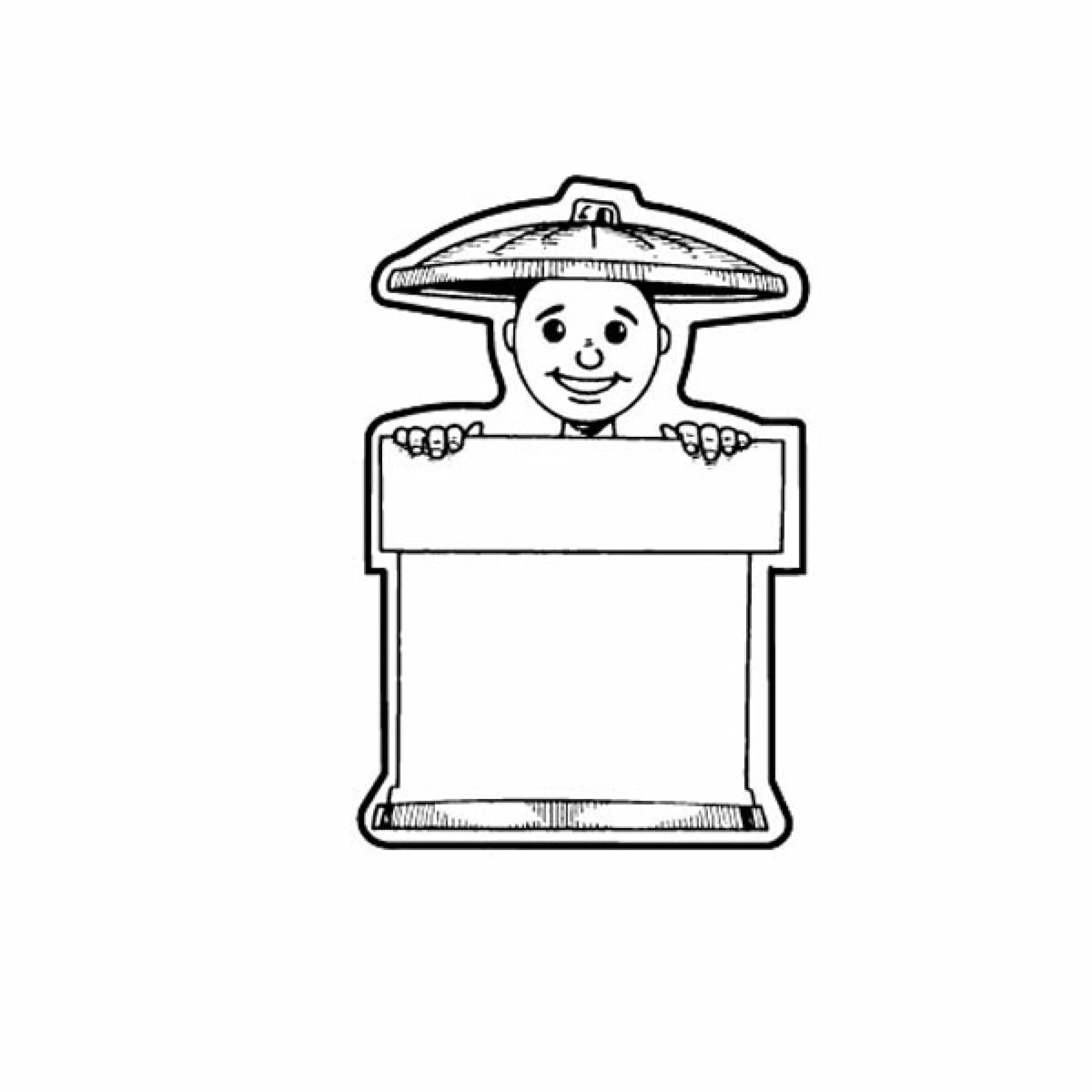 Product: Magnet - Trash Can Guy - Full Color