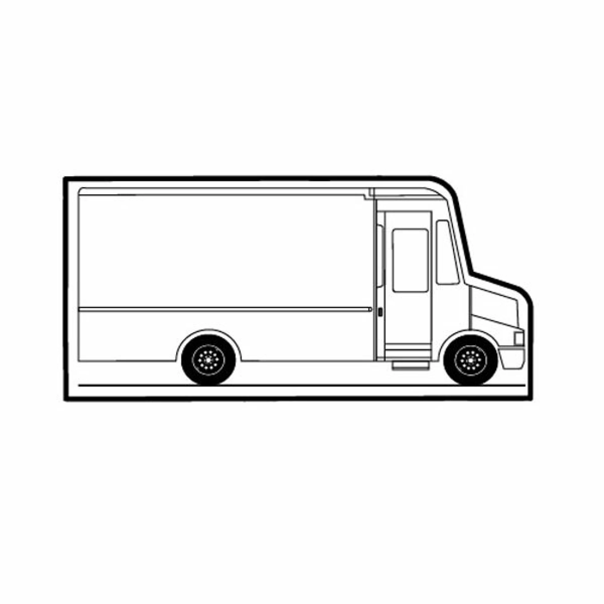 Product: Magnet - Step Van - Full Color