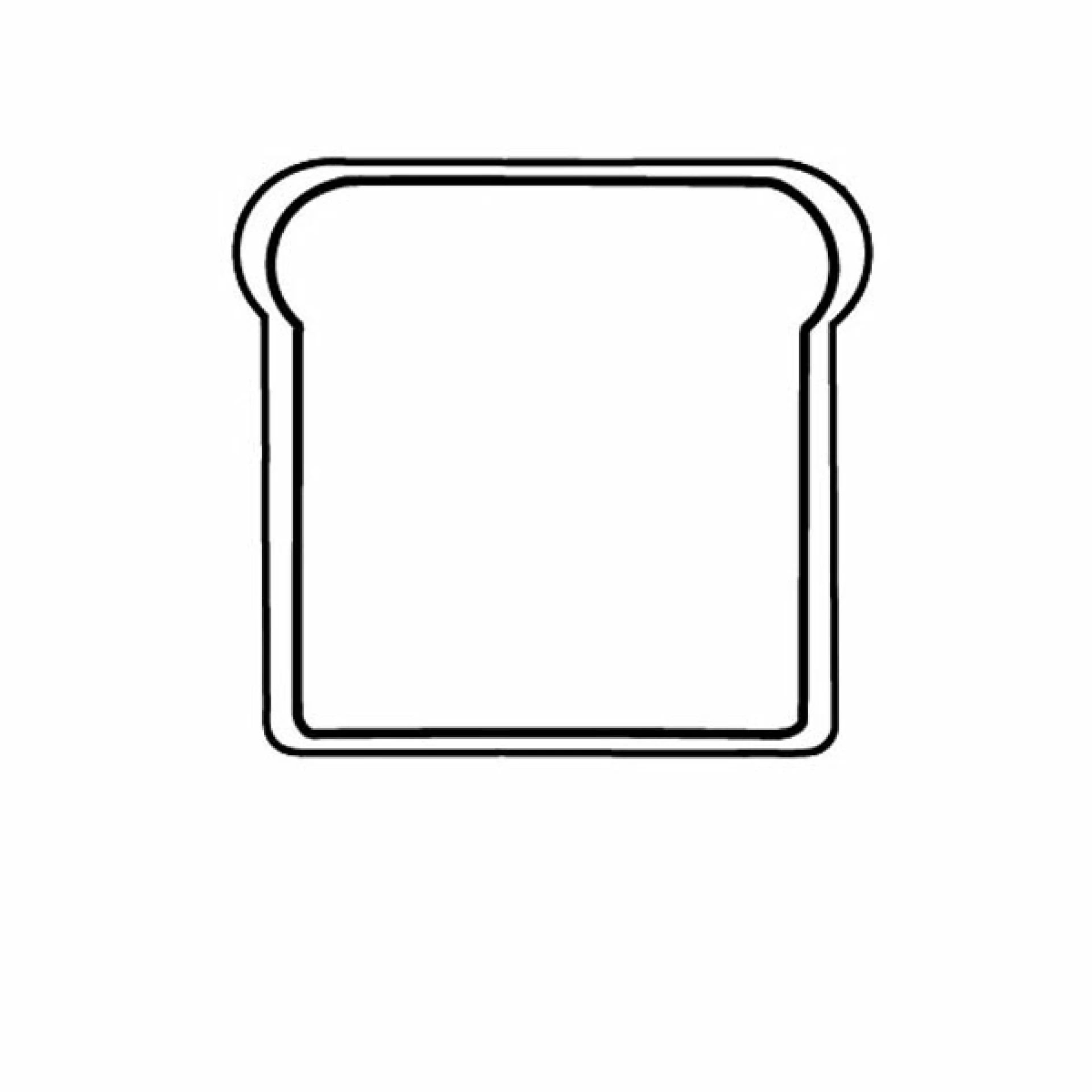 Product: Magnet - Bread Slice - Full Color