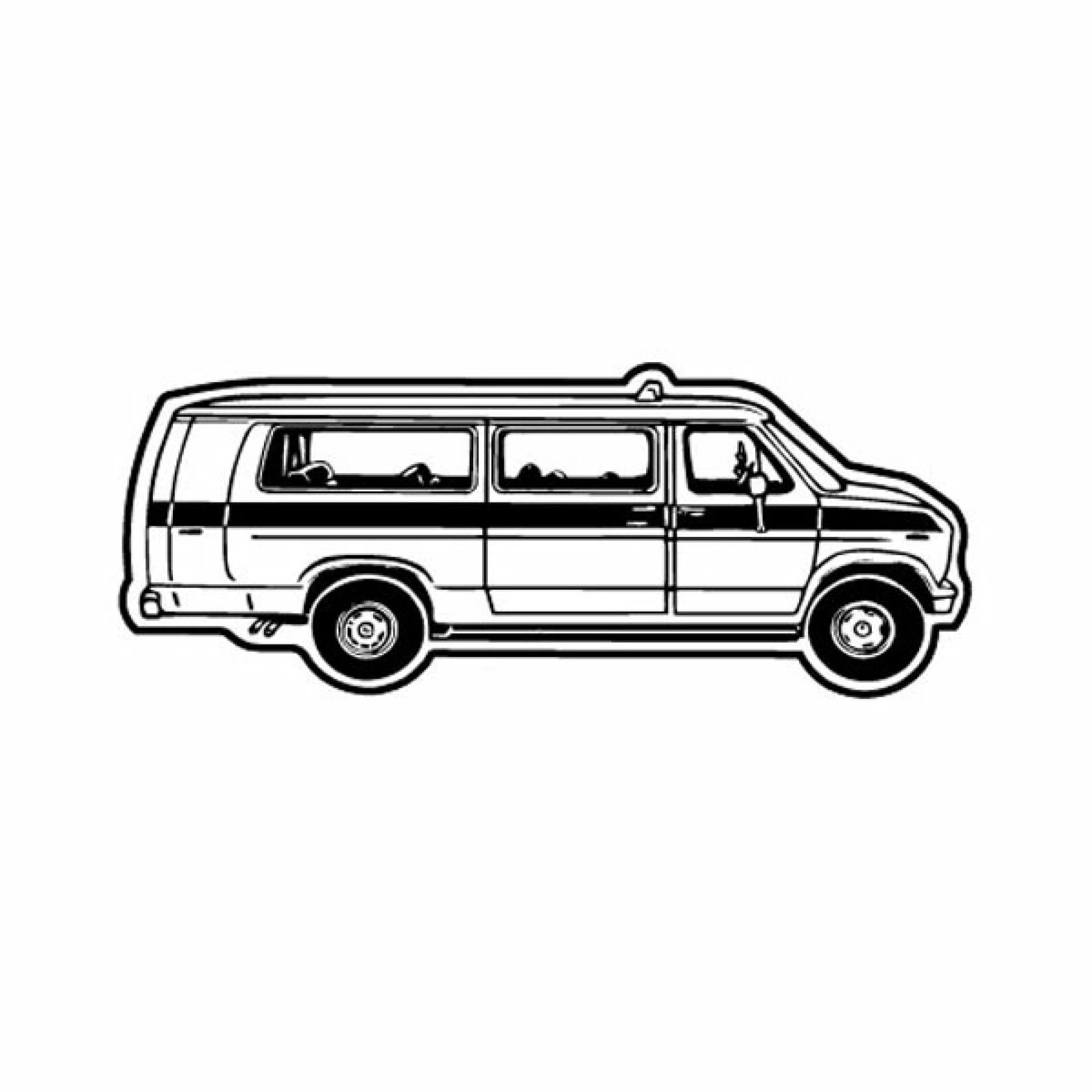 Product: Magnet - Taxi Van - Full Color