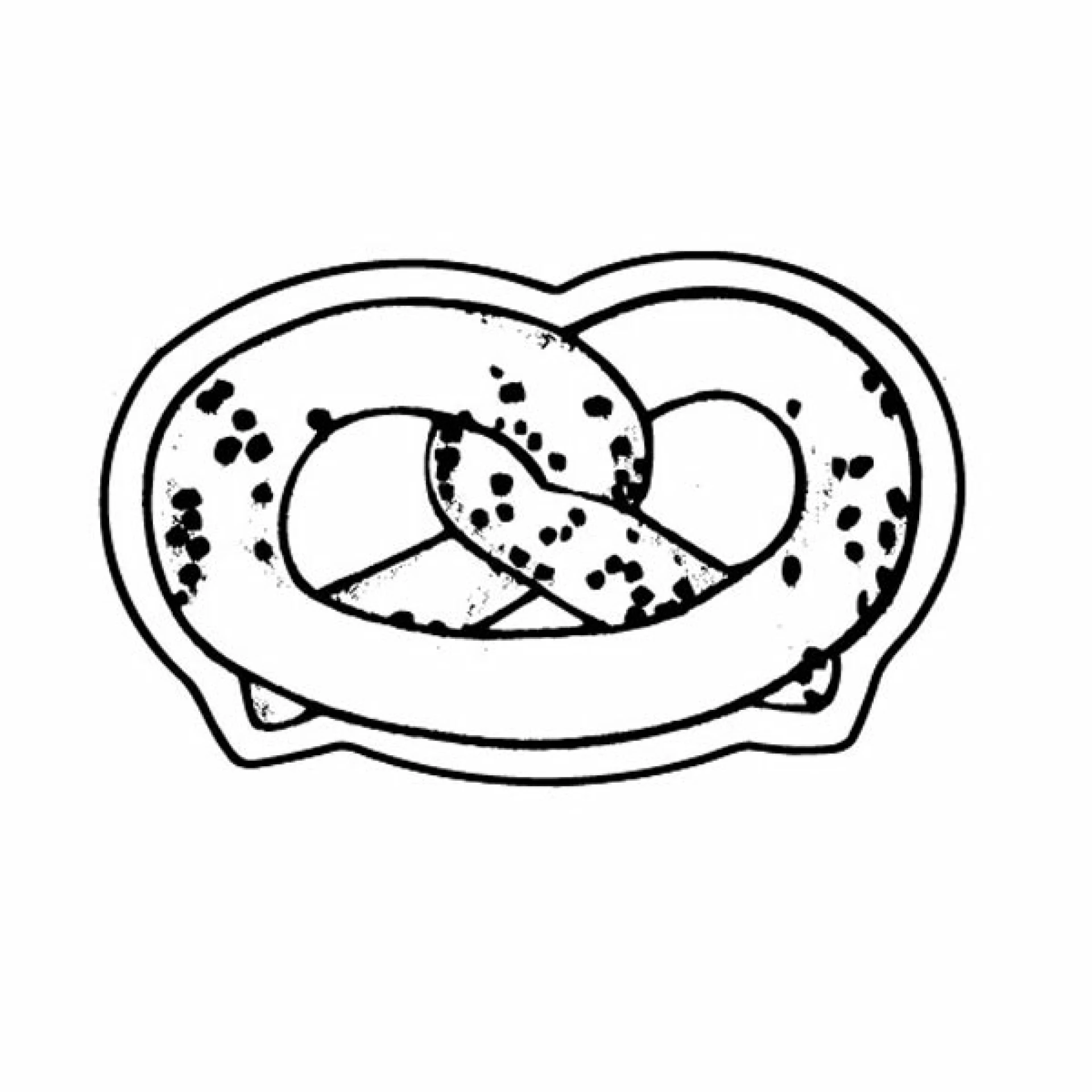 Product: Magnet - Pretzel - Full Color
