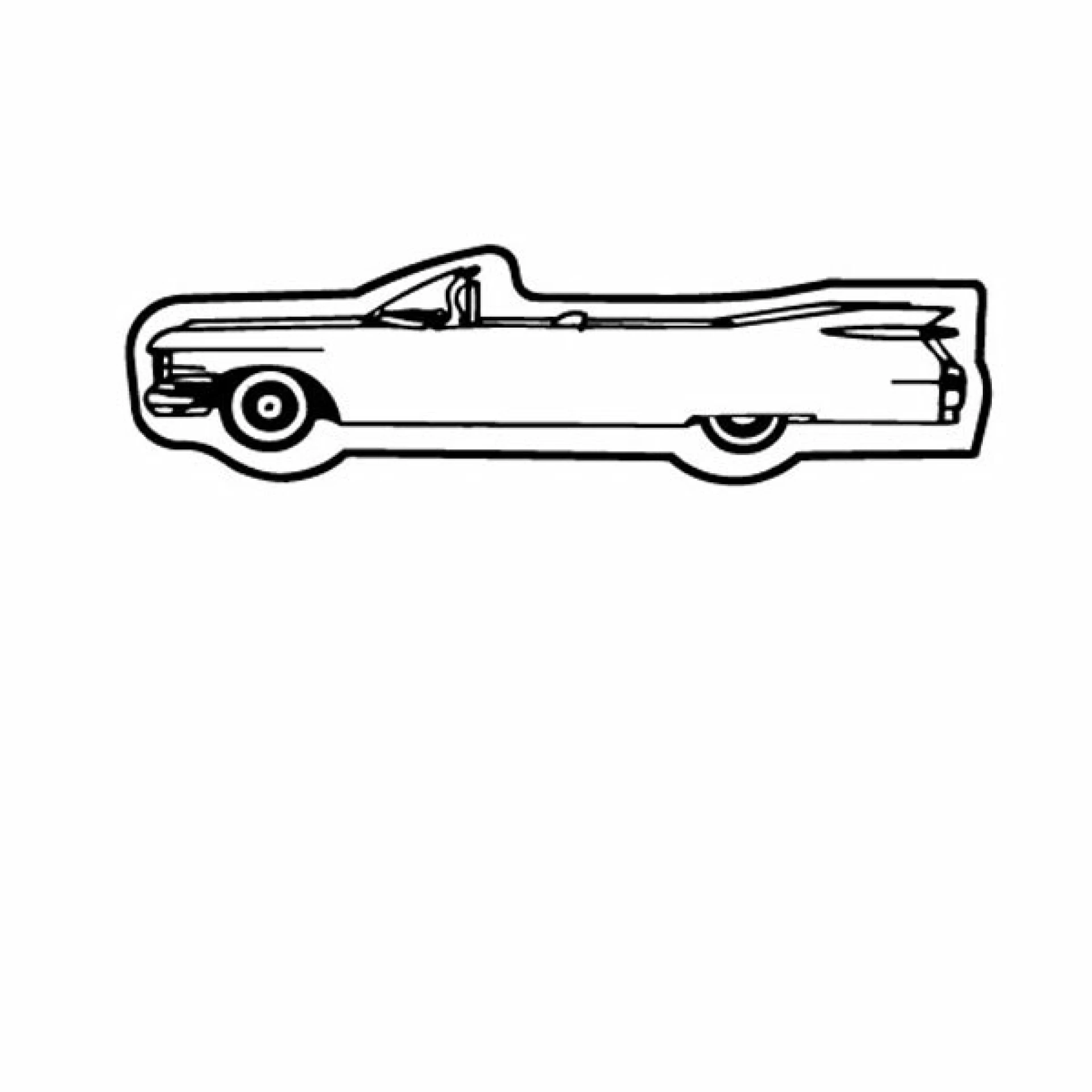Product: Magnet - Cadillac Classic Car - Full Color