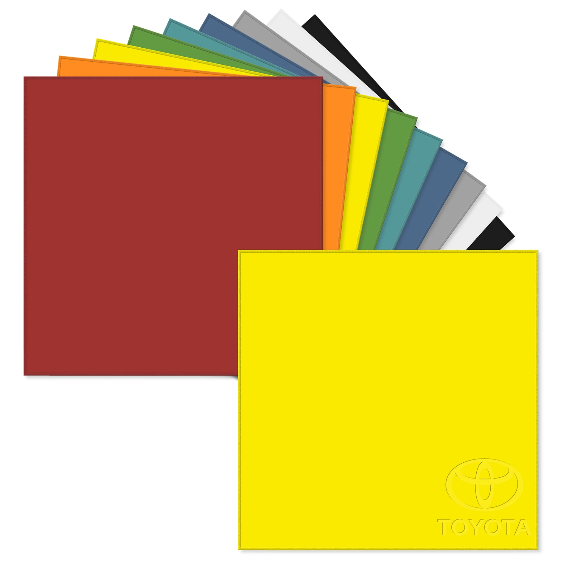 Product: Premium 11" x 11" Debossed Microfiber Cloth