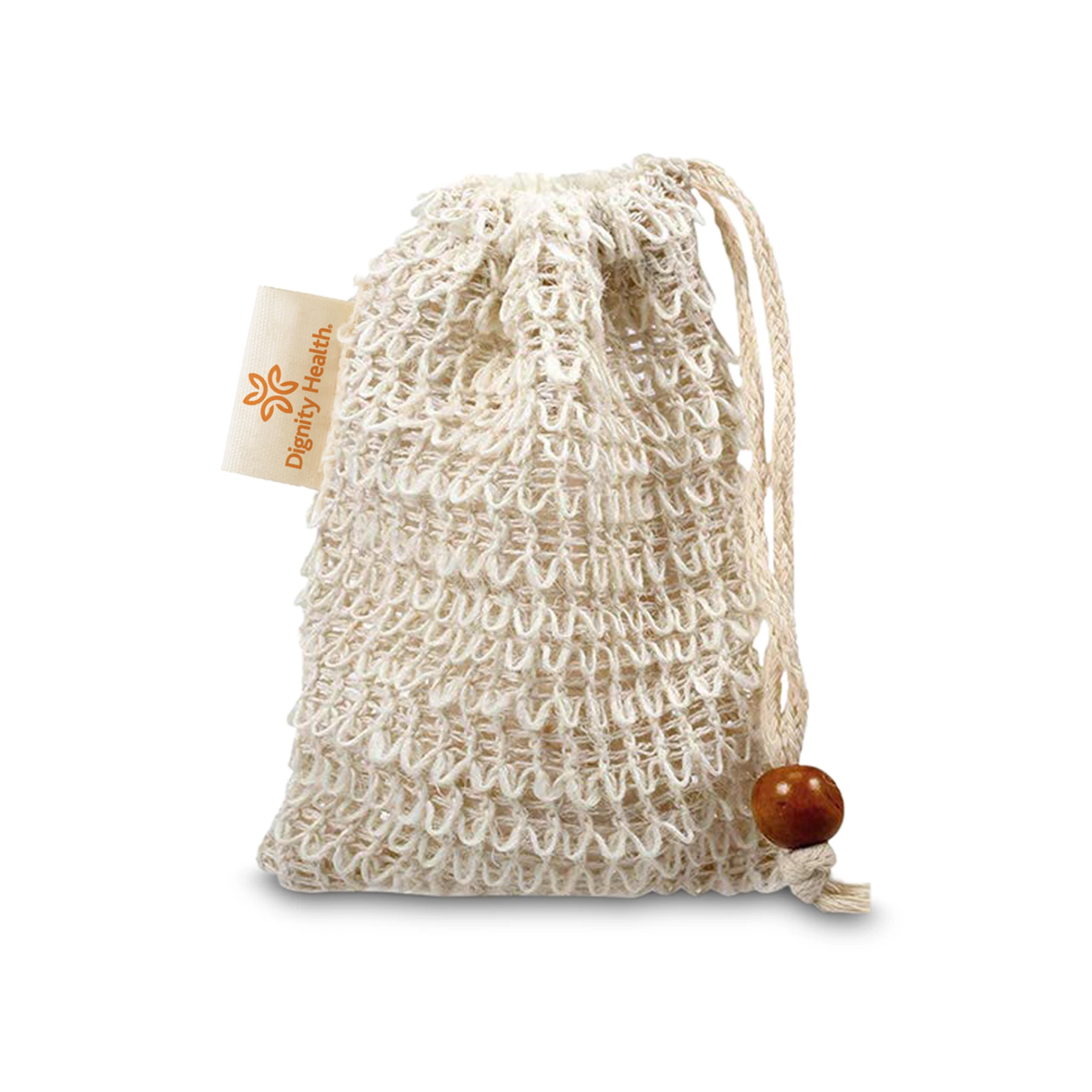 Product: Loofah Bag only, with Sewn-in Tag