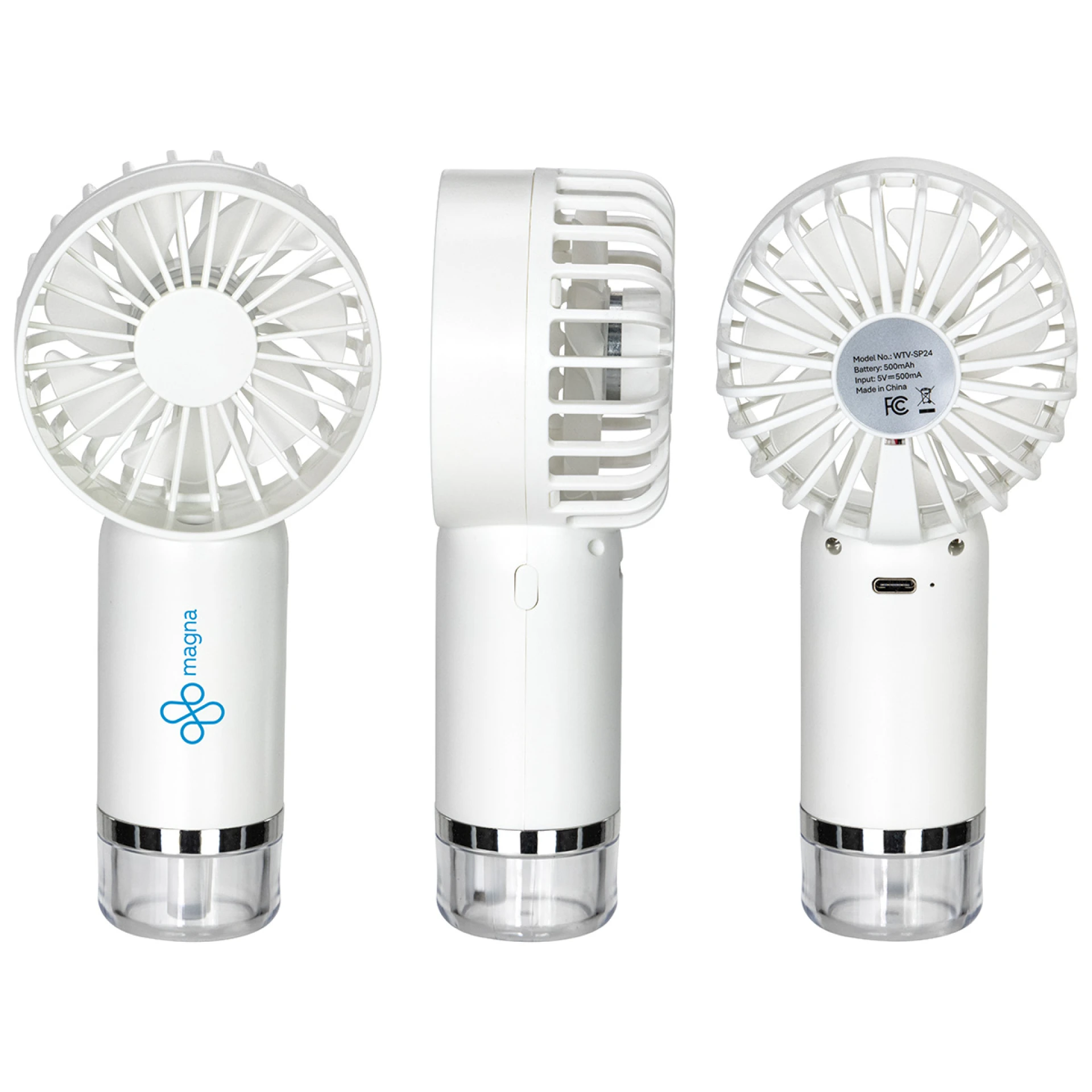 Product: Best Buddy Tools ® Spritz Handheld Rechargeable Misting Fan