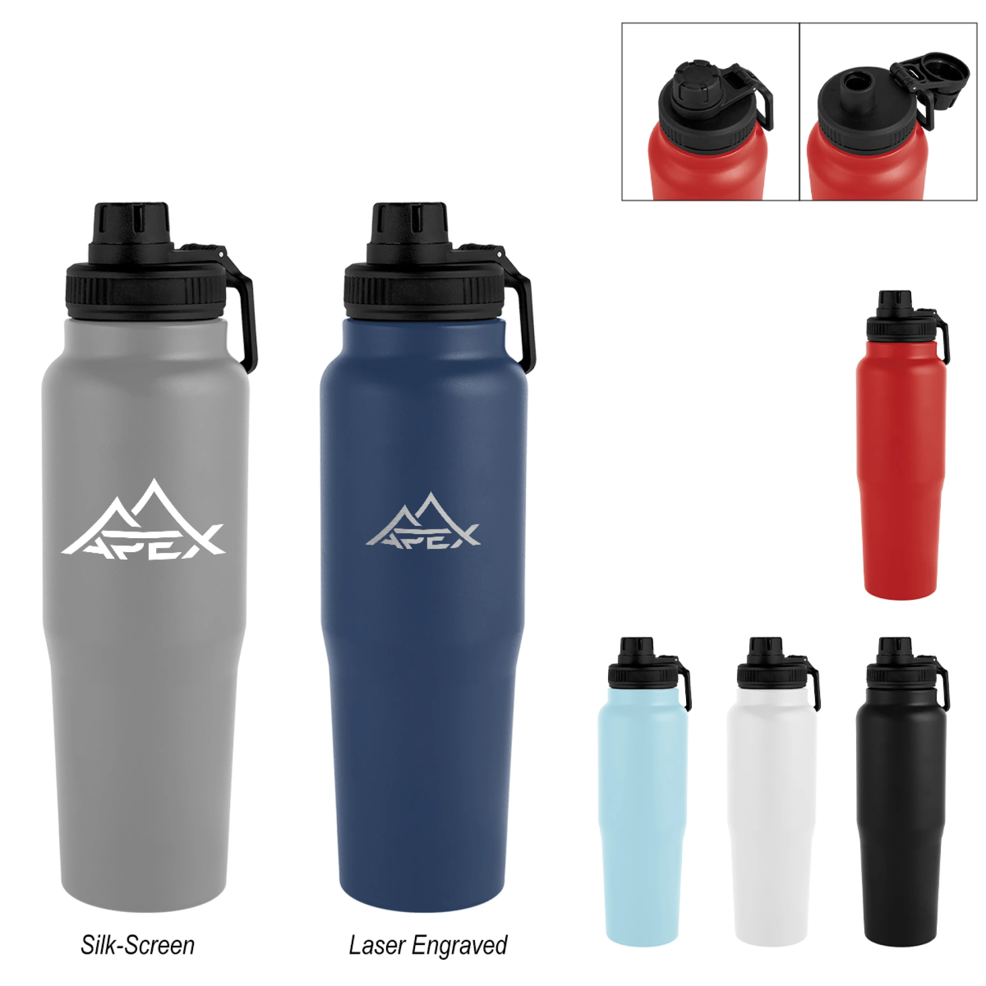 Product: 30 Oz. Kerry Recycled Stainless Steel Bottle