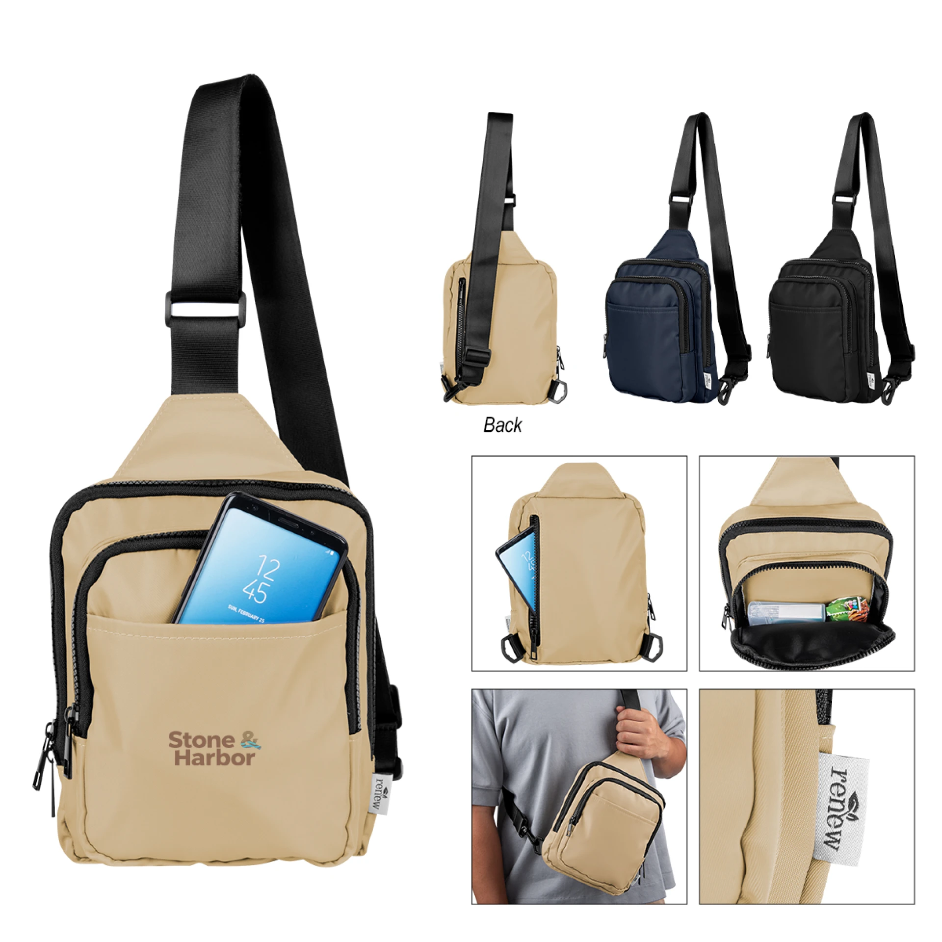 Product: Anywhere rPET Sport Sling Bag