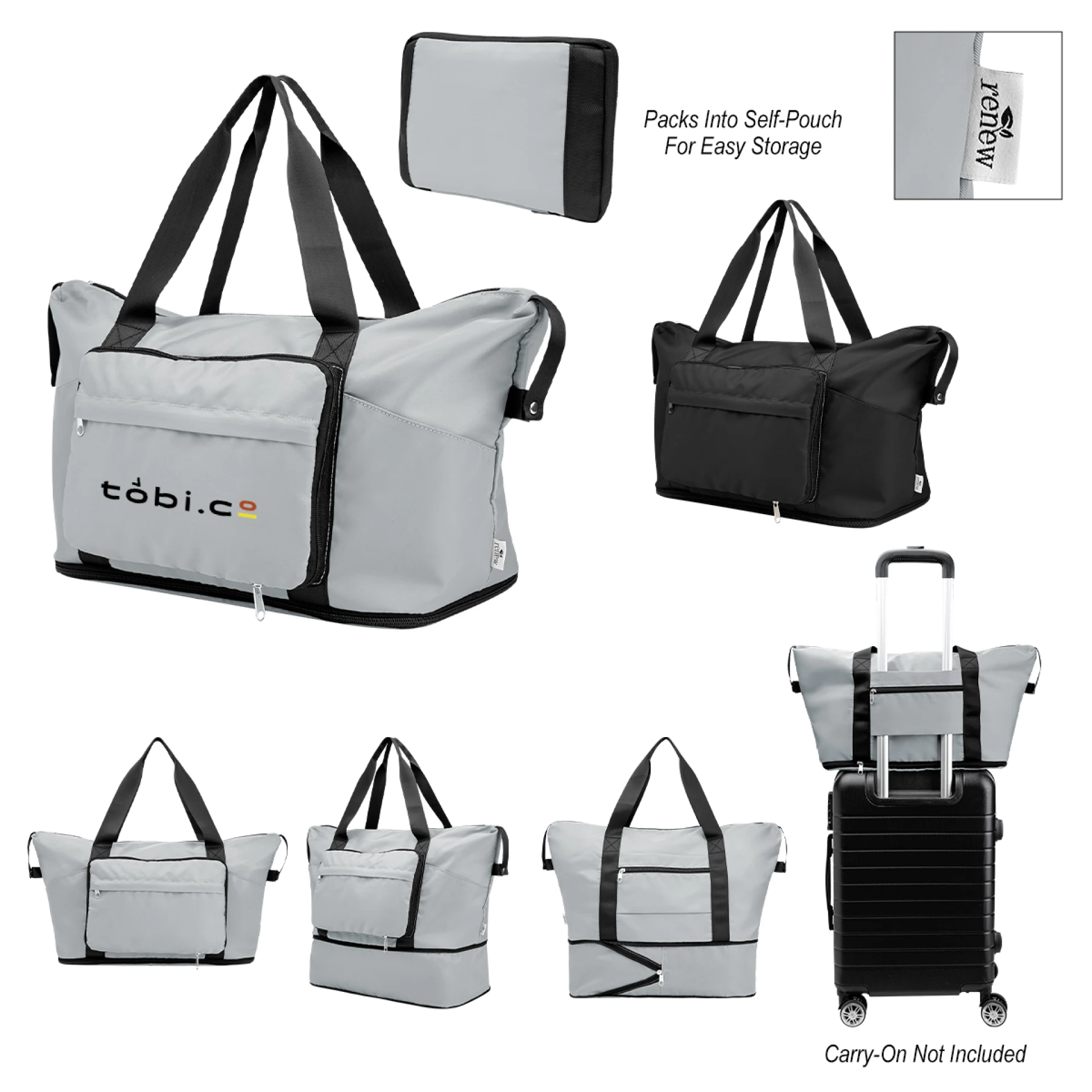 Product: Anywhere rPET Expandable Duffel Bag