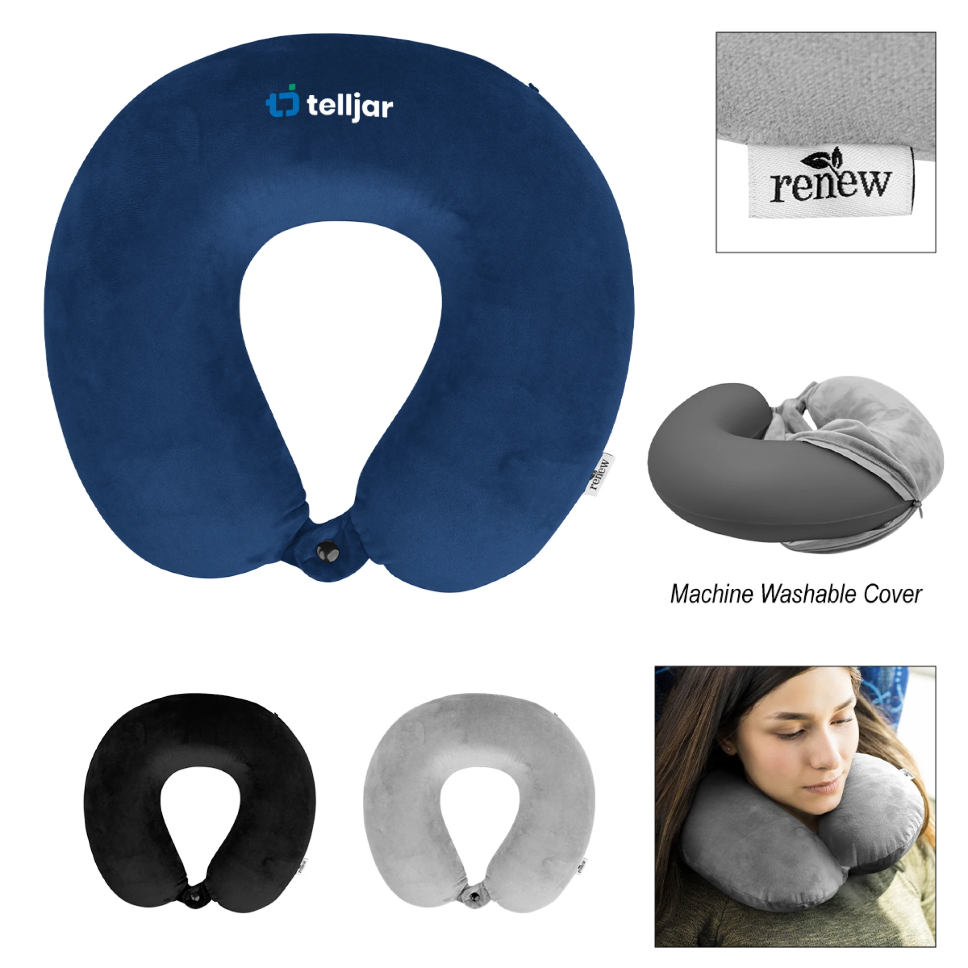 Product: rPET Travel Pillow