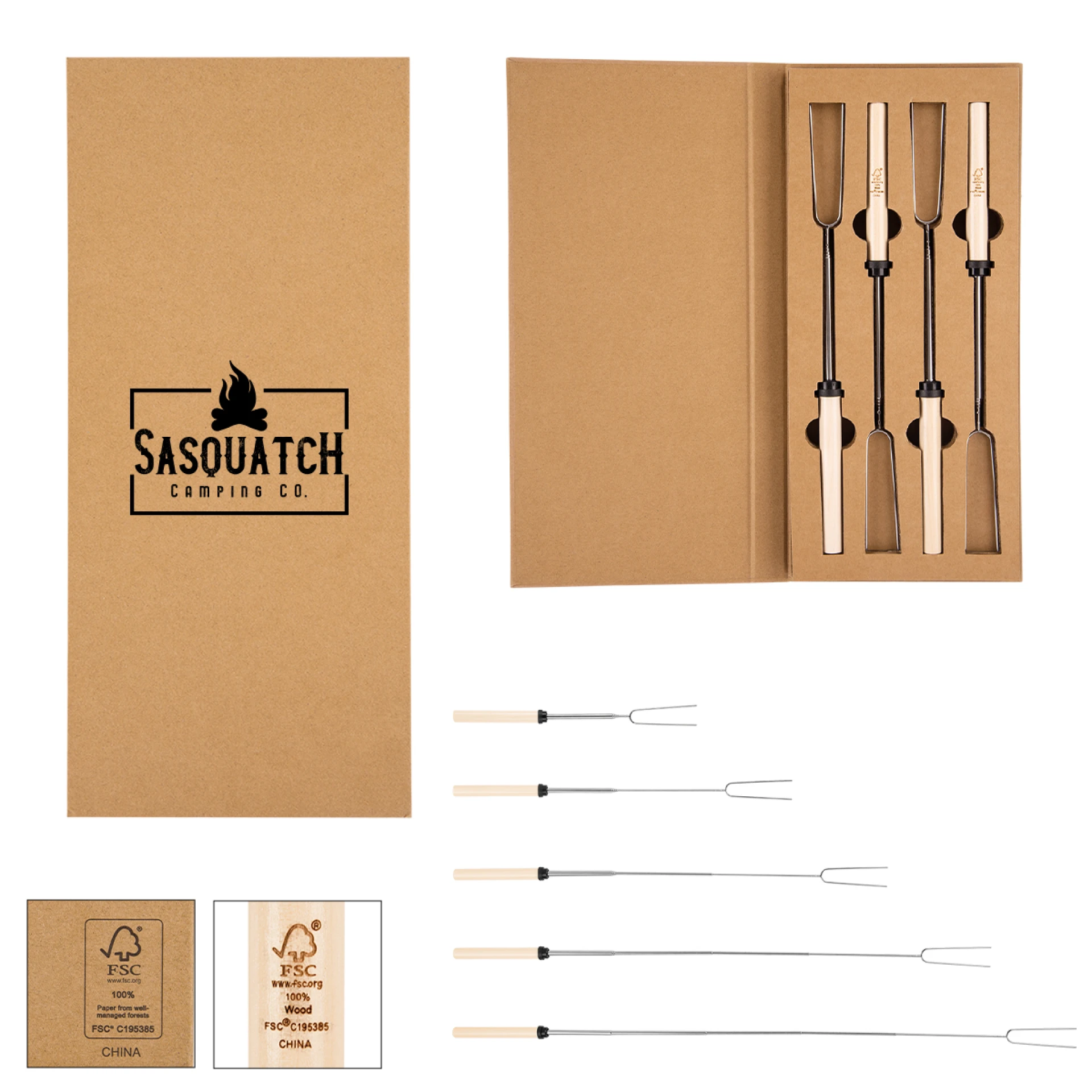 Product: Hot Dogs 7 S'Mores Skewer Set