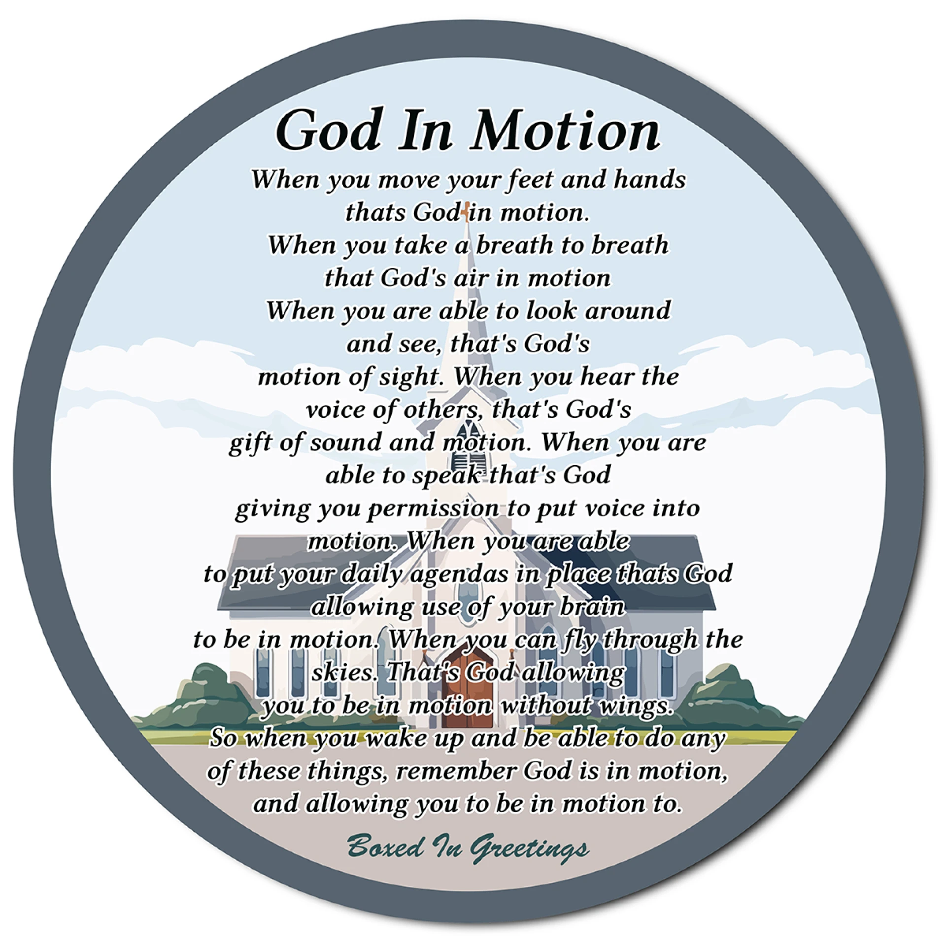 Product: 3" Circle Magnet