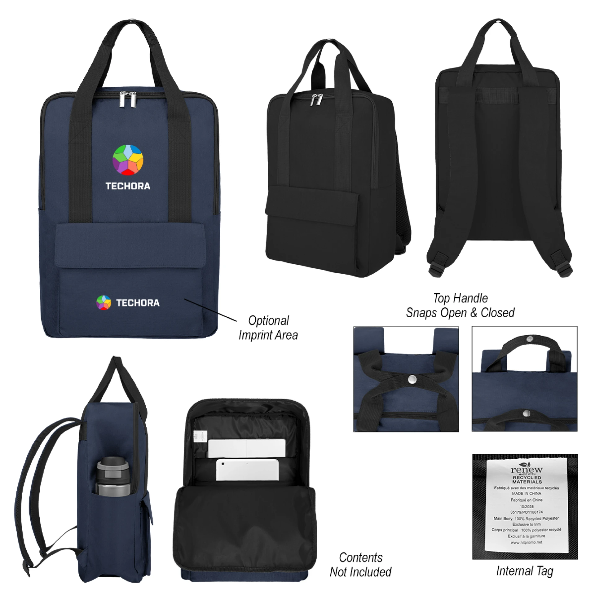 Product: Rainer rPET Laptop Backpack