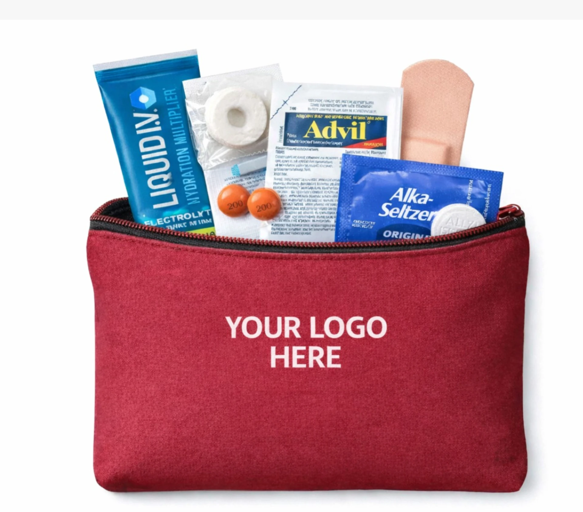 Product: Travel Wellness & Hangover Relief Pouch with Essentials
