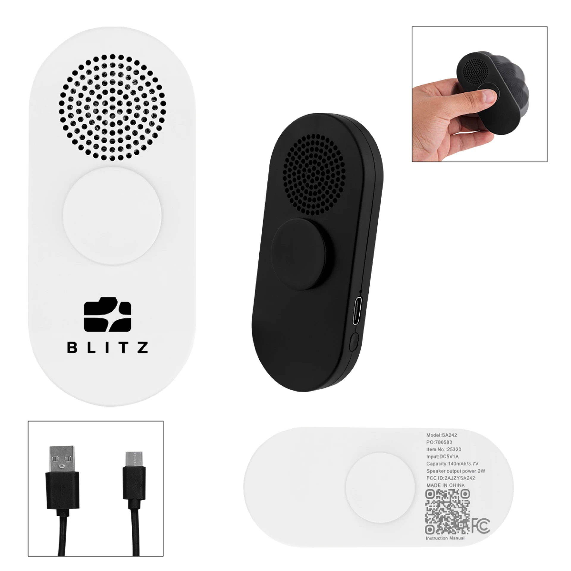 Product: rABS Fun Spinner Wireless Speaker