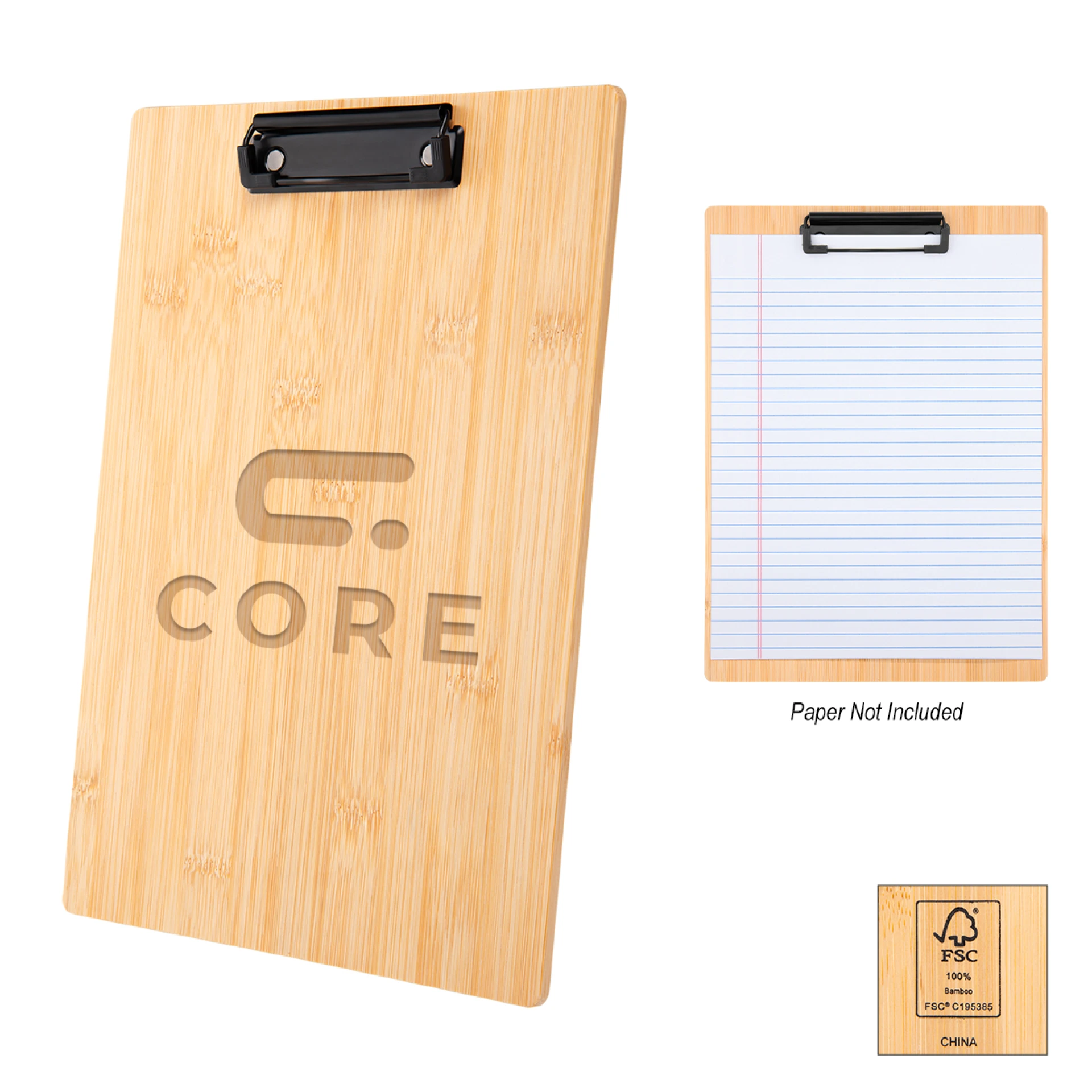 Product: Bamboo Clipboard