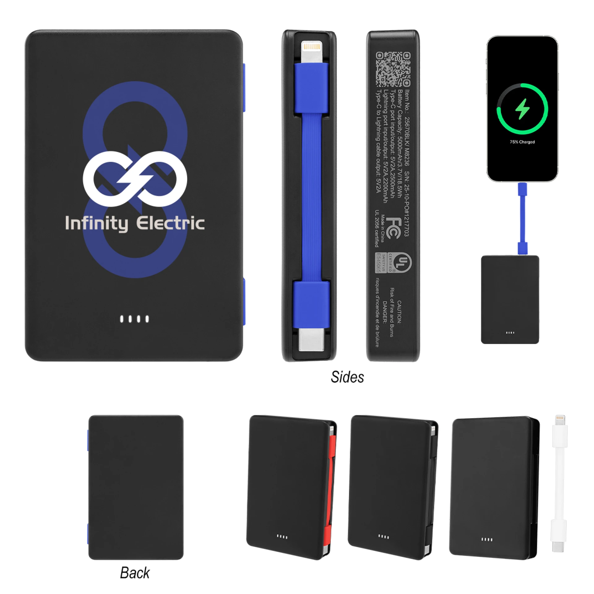 Product: 5,000 mAh UL Listed Power Bank