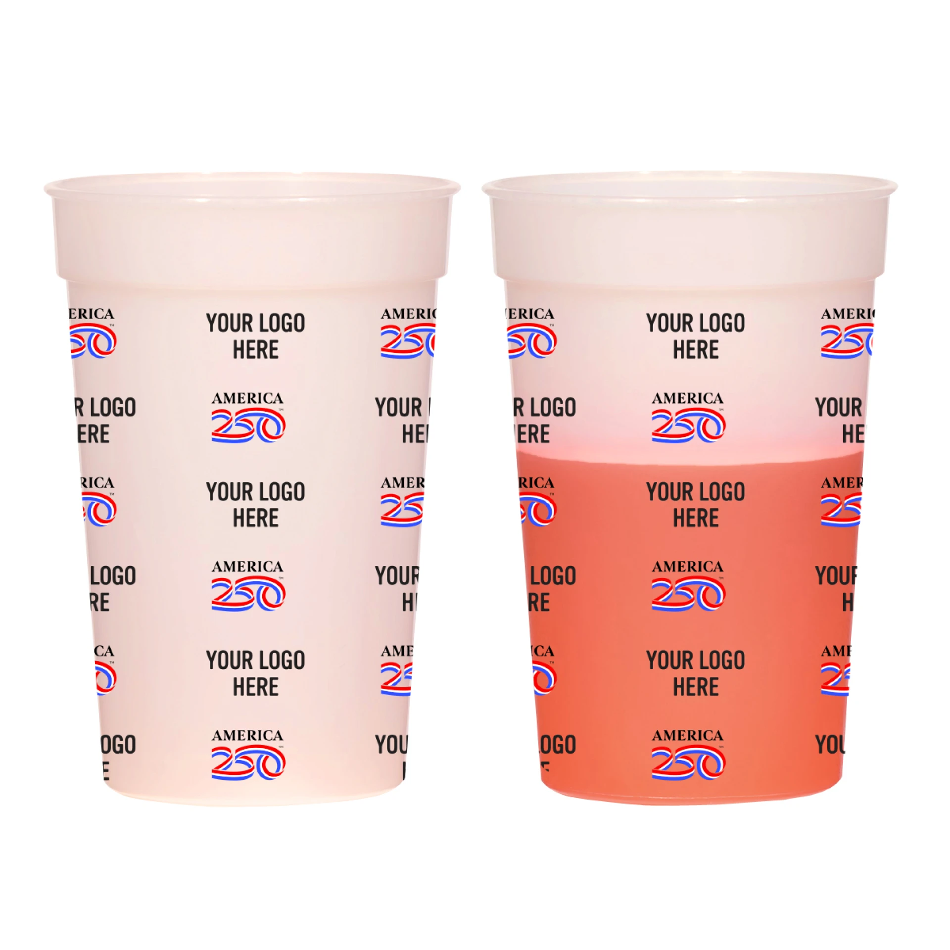 Product: America250™ 16 Oz. Full Color Mood Stadium Cup