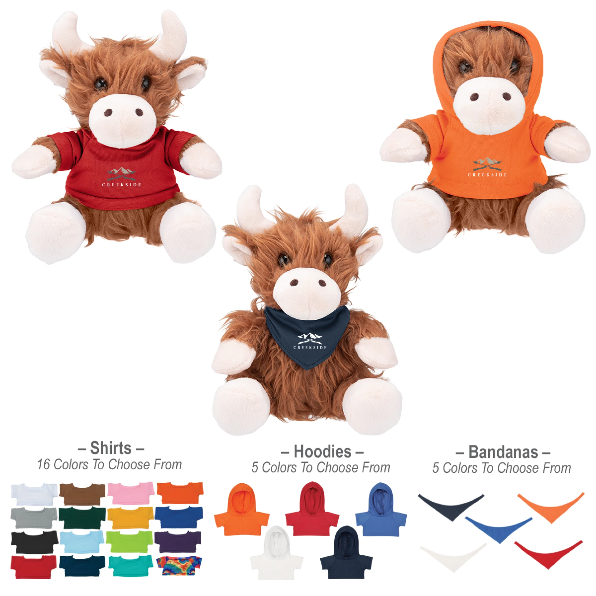 Product: 6" Heidi Highland Cow