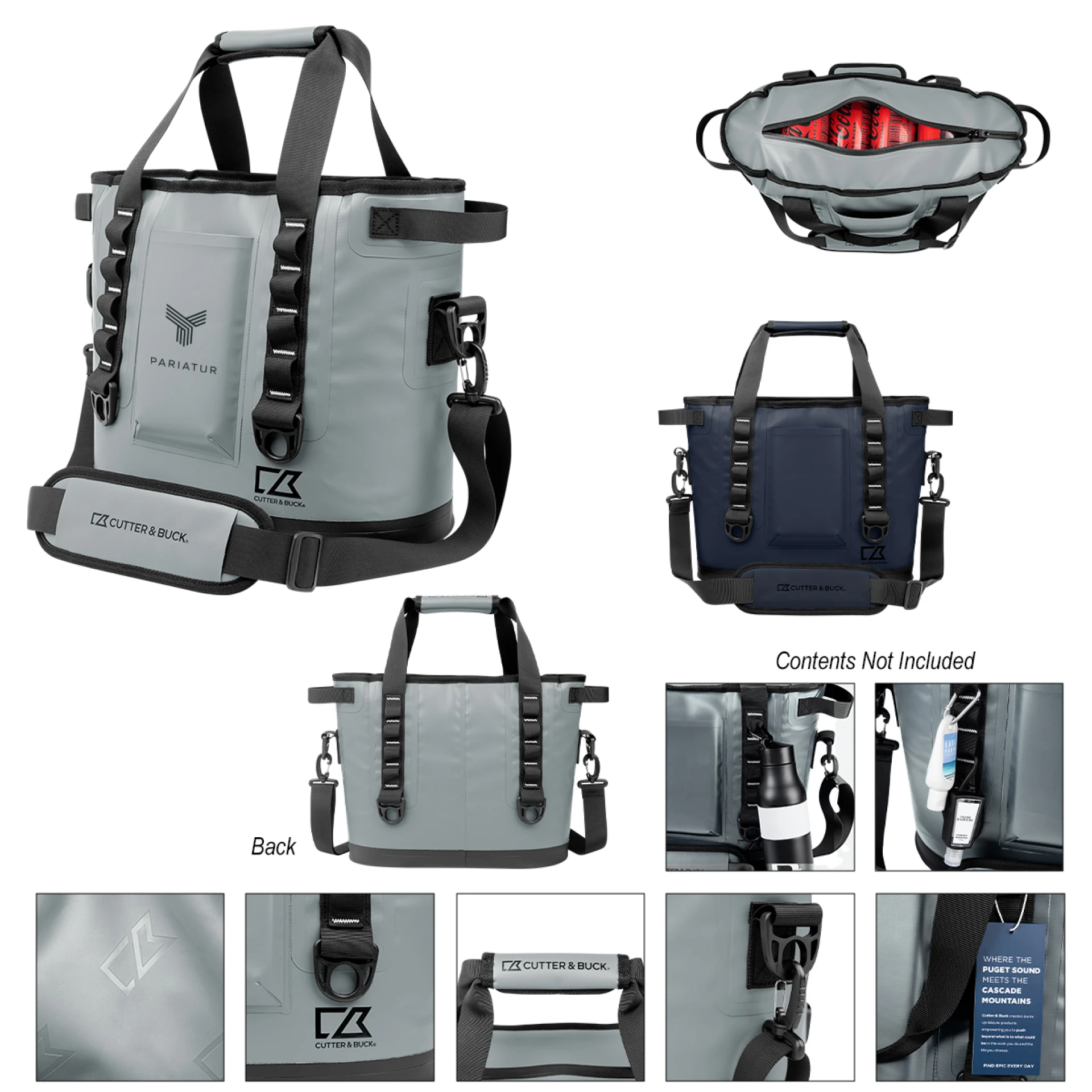 Product: Cutter & Buck® 18 Can Cooler Tote Bag