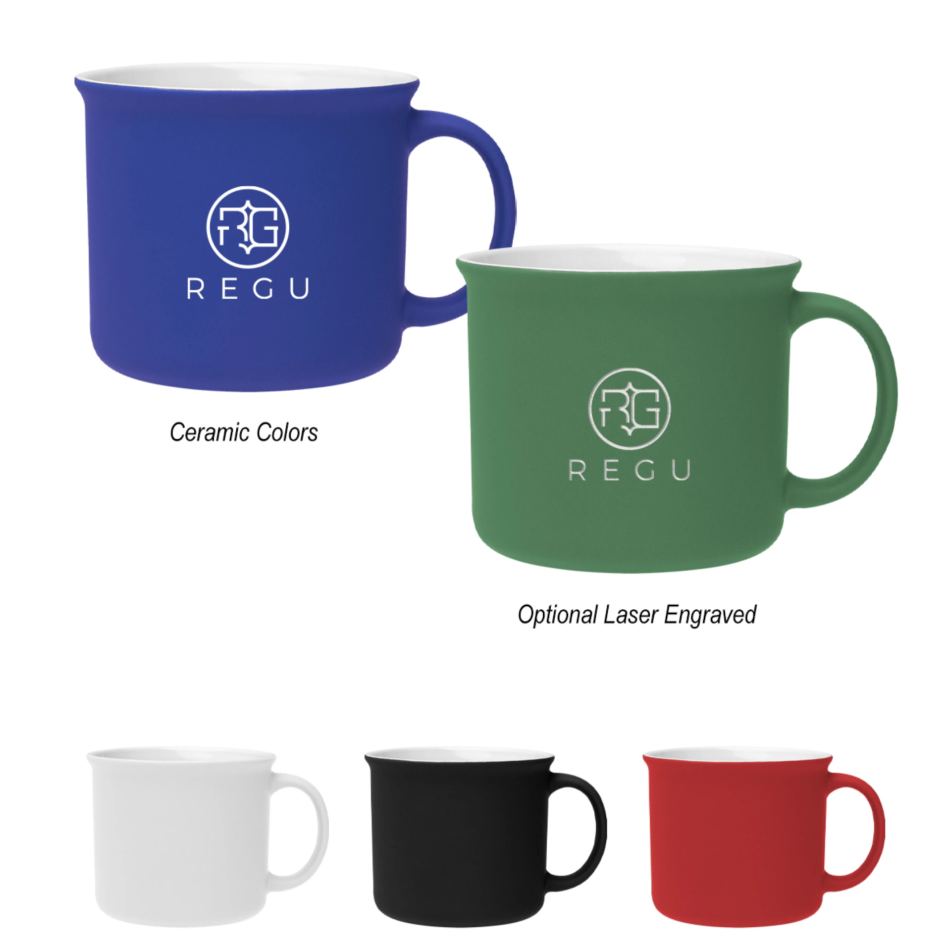 Product: 15 Oz. Soft Touch Campfire Mug
