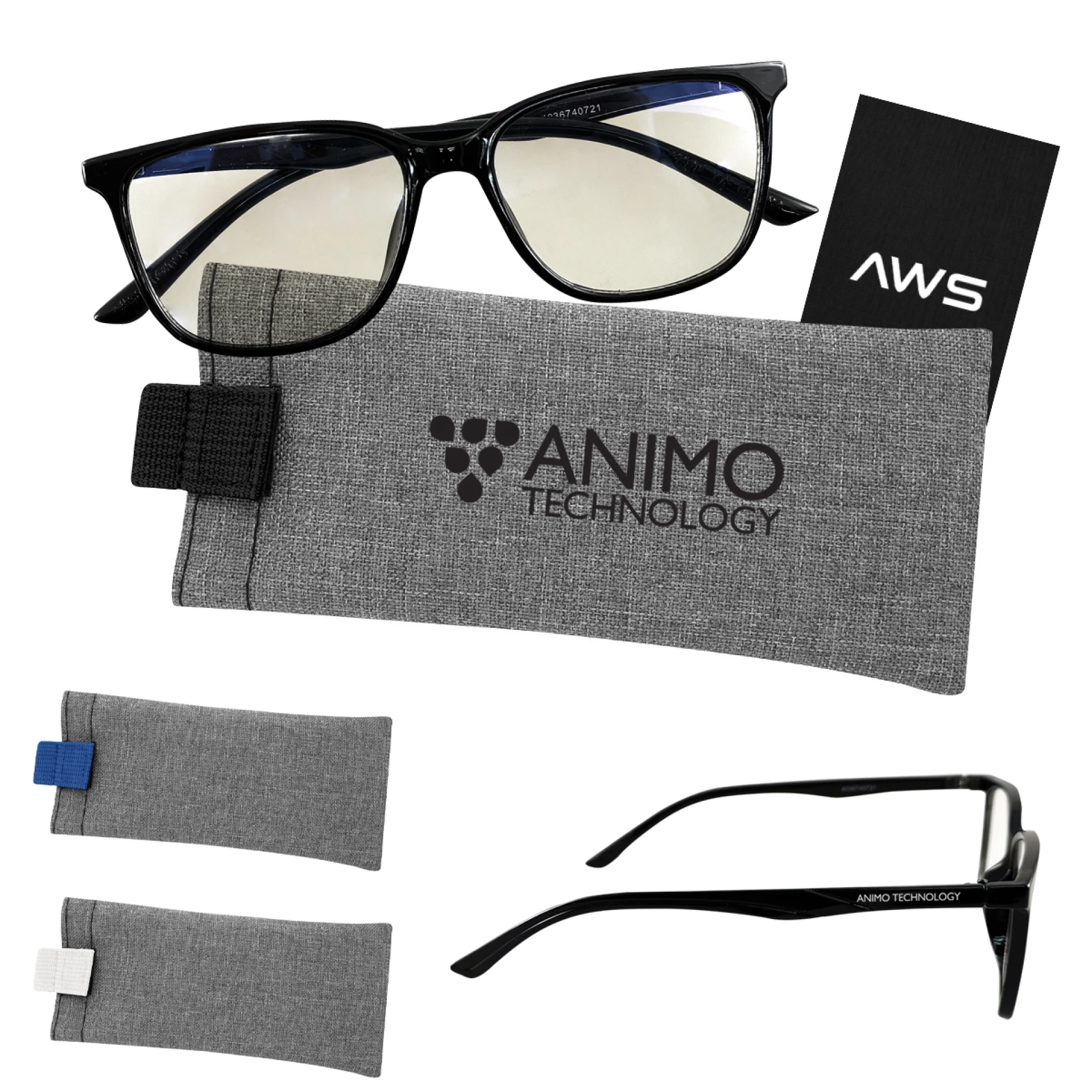 Product: AWS Blue Light Blocking Glasses With Pouch