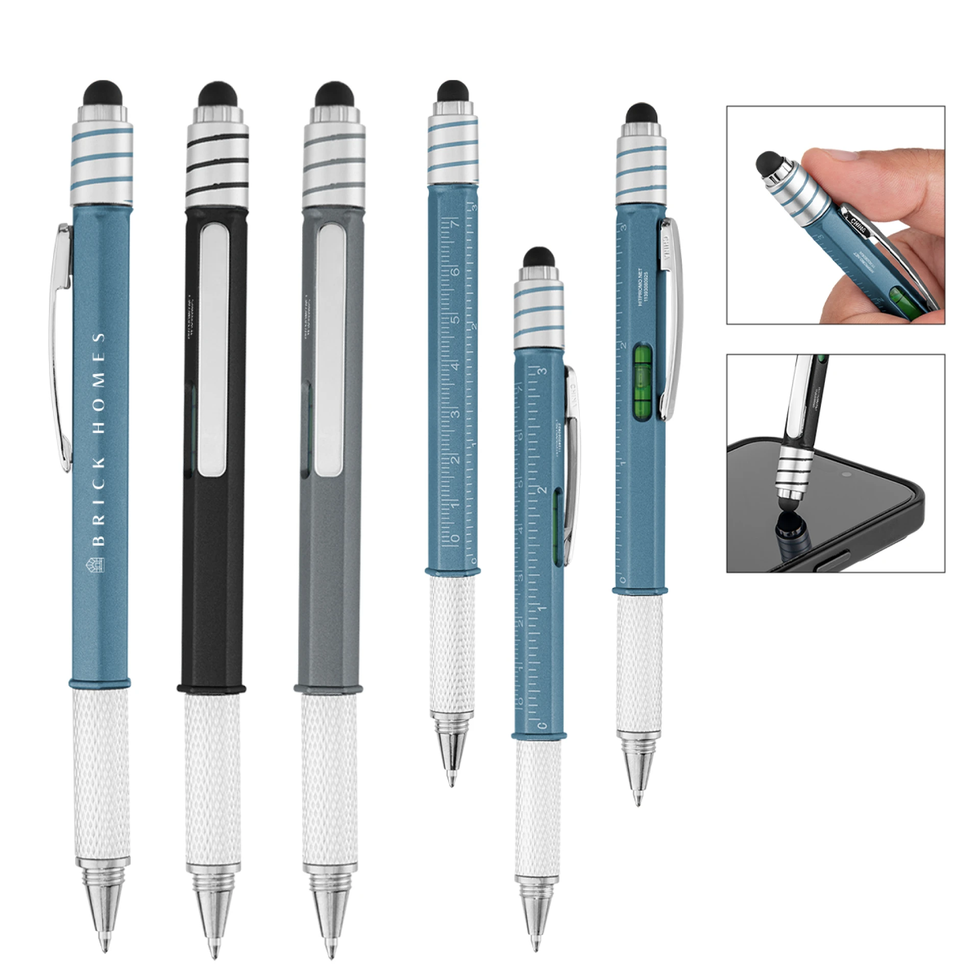 Product: rABS Spin Top Stylus Ruler Pen