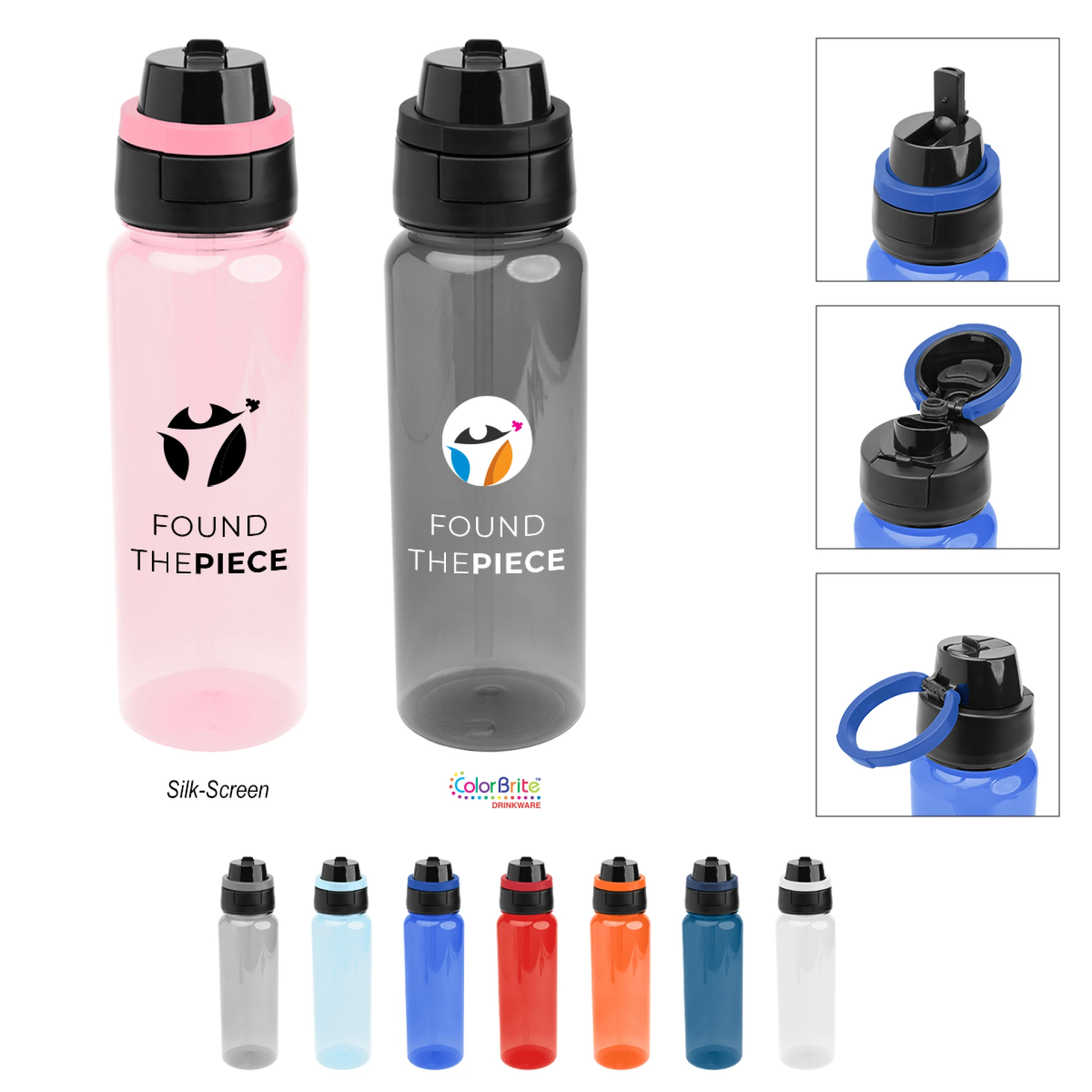 Product: 32 Oz. Pop Sip & Chug rPET Bottle