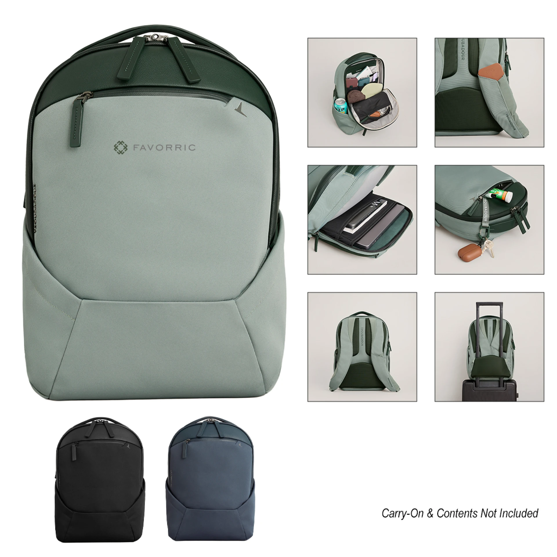 Product: Troubadour rPET Apex Compact Backpack 4.0