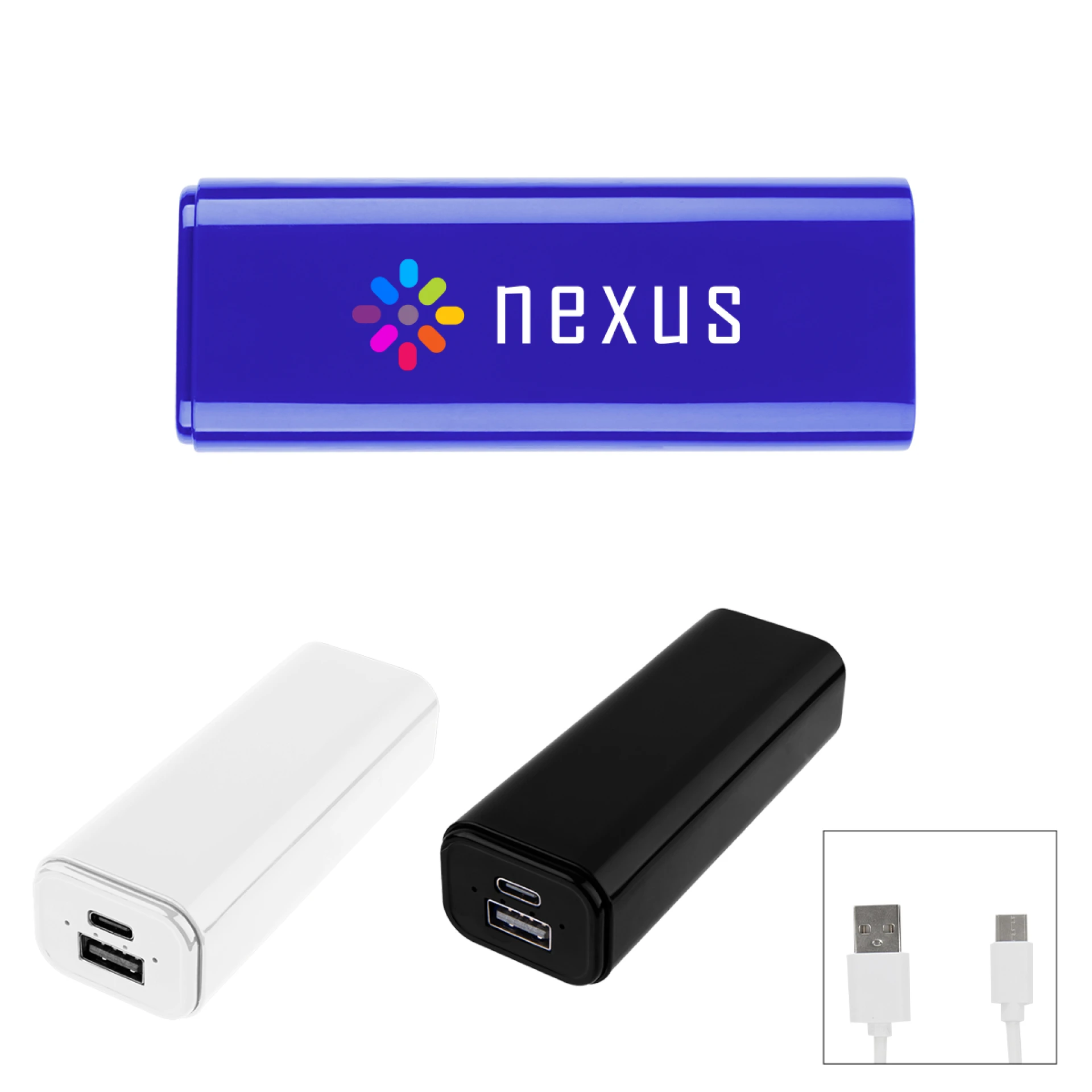 Product: Ul Listed 5,000 mAh rABS Power Bank