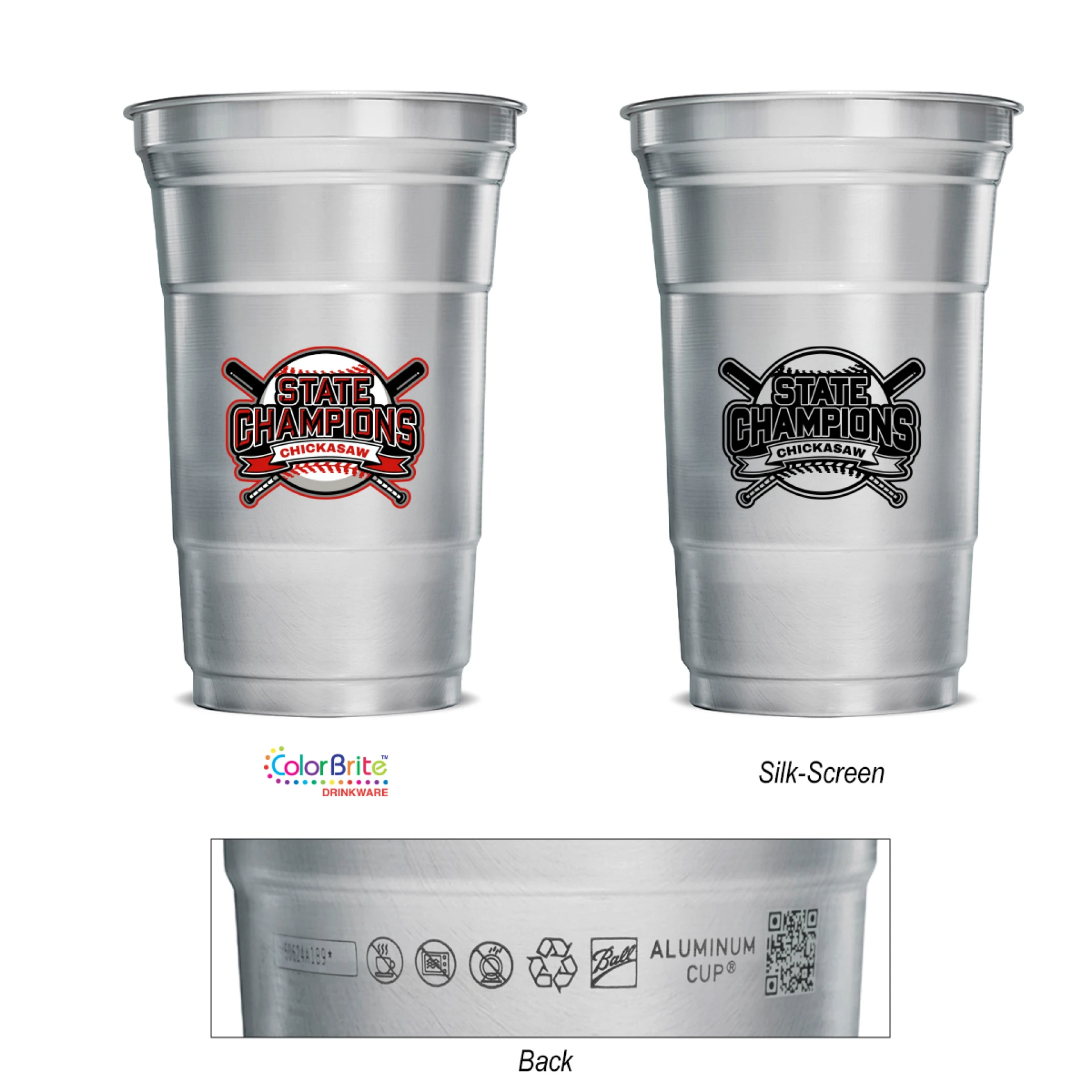 Product: 20 Oz. Top Cup Aluminum Cup