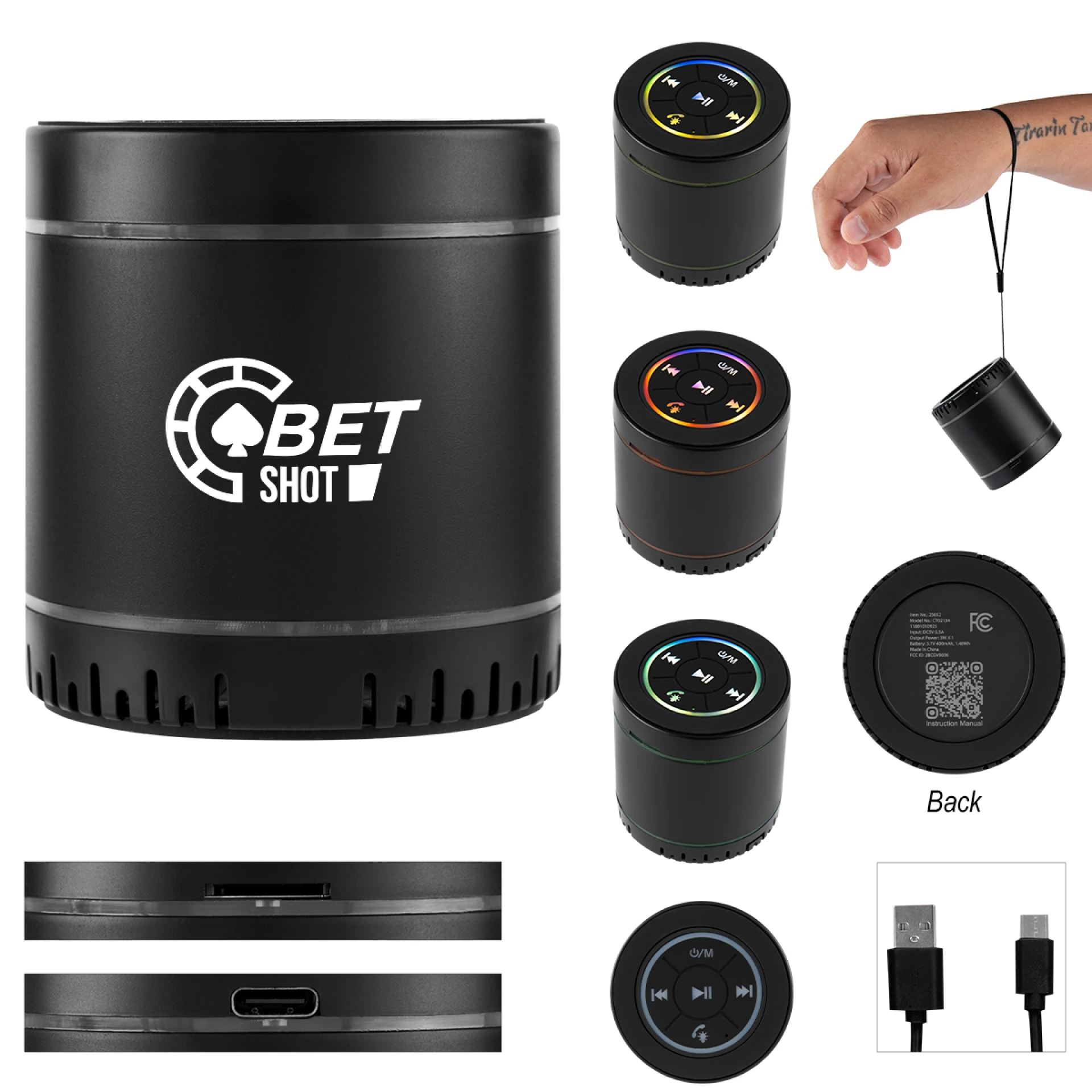 Product: rABS Light Up Speaker