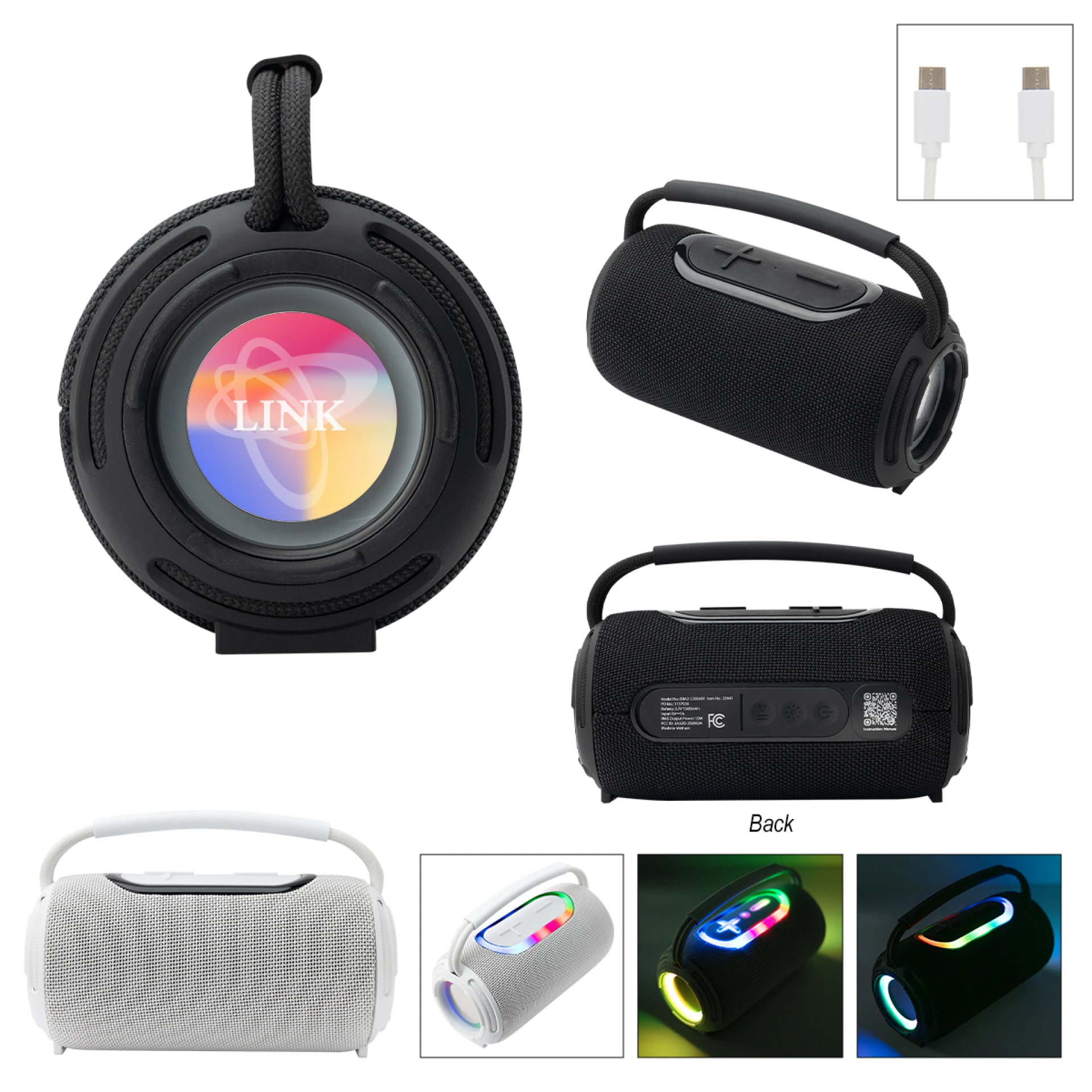 Product: Super Bass rABS Speaker With Handle
