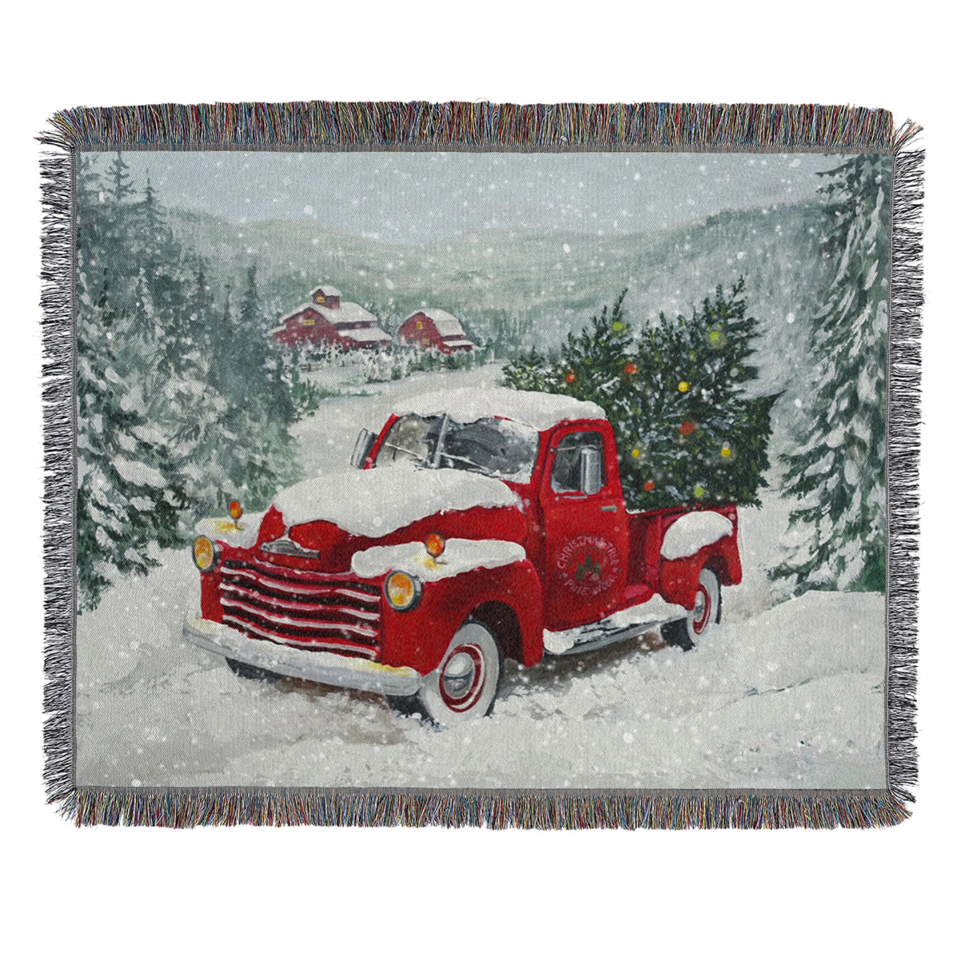 Product: 48" X 60" Full Color Throw Blanket