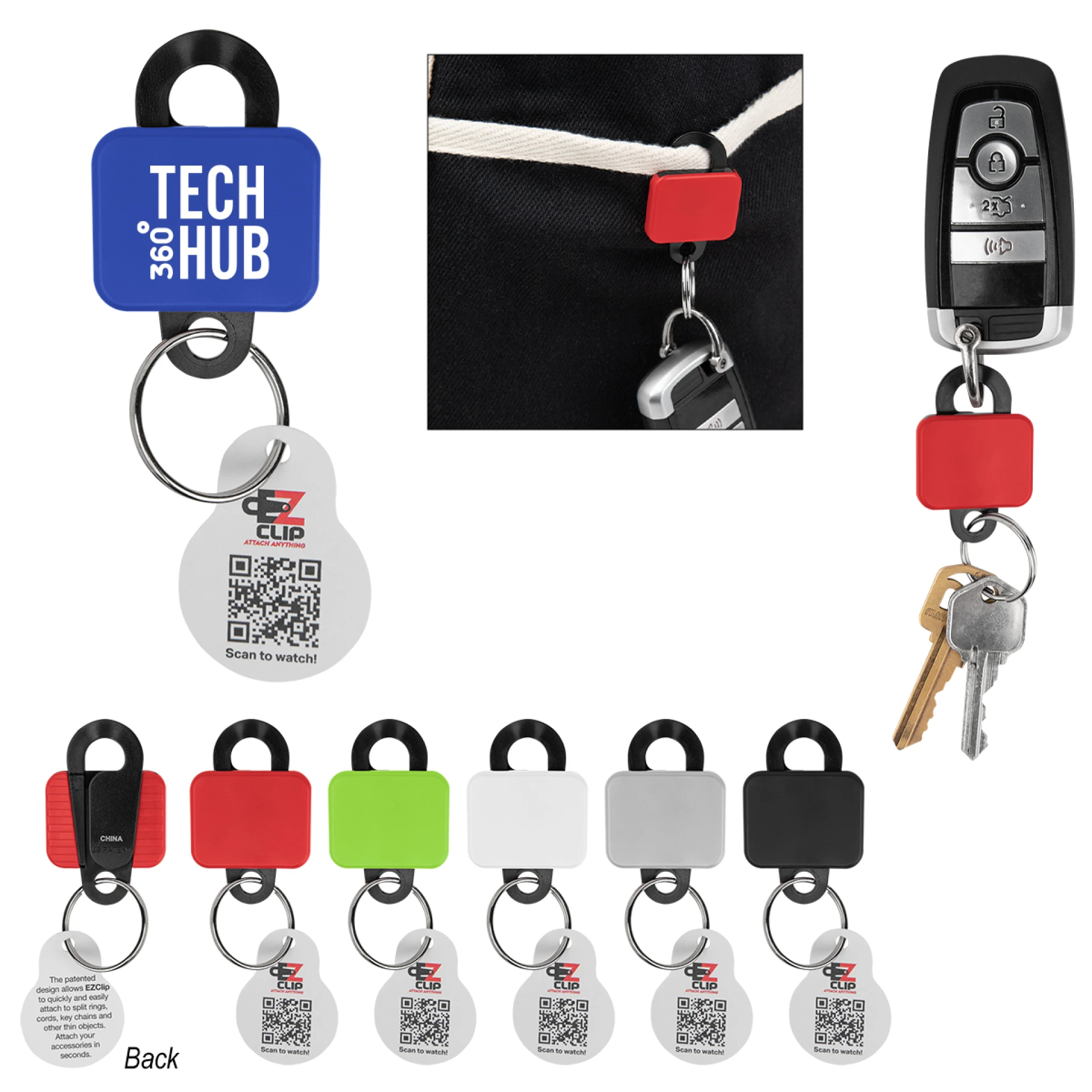 Product: Clipster Key Tag