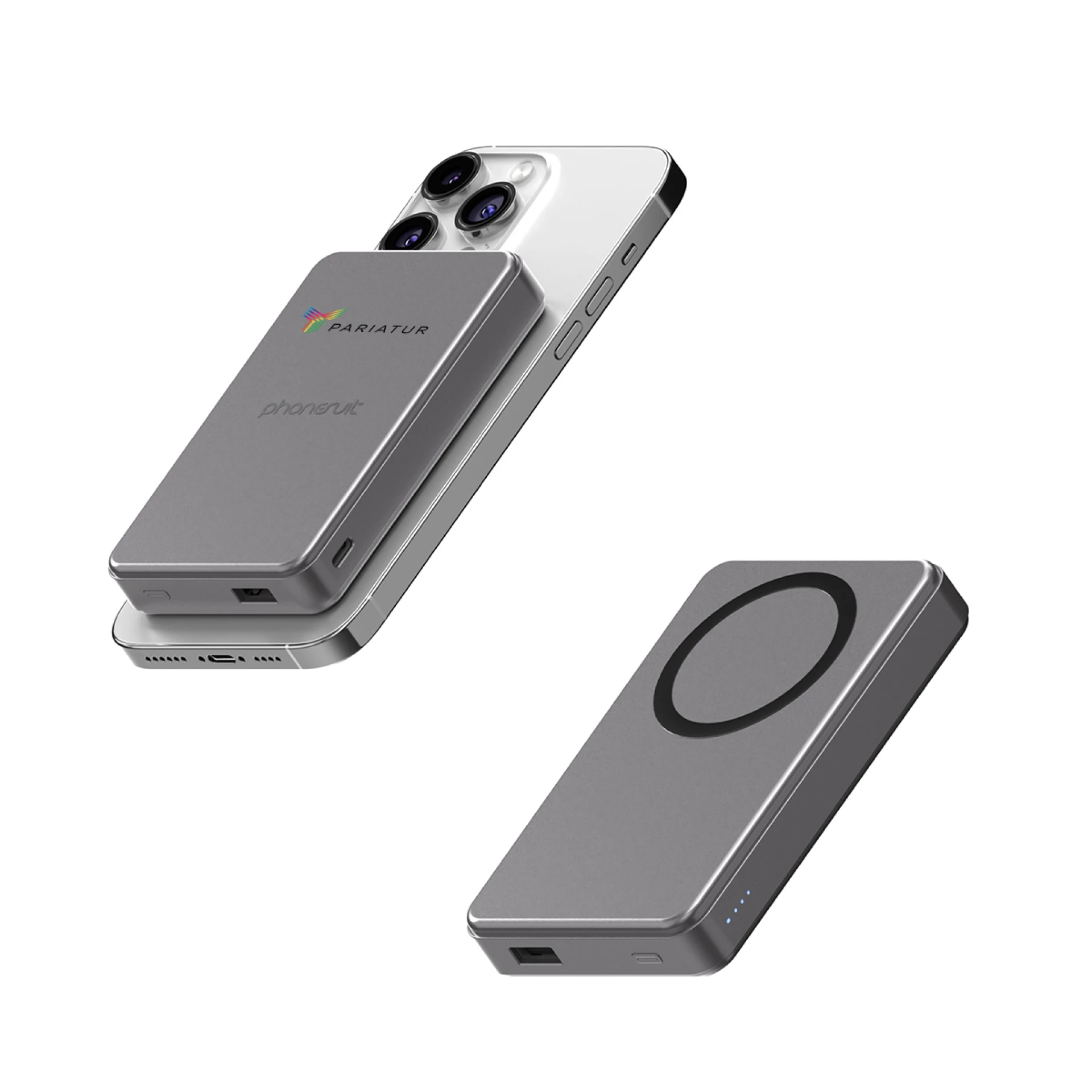 Product: 10,000 mAh PhoneSuit® Elite Mag Qi2 Wireless Battery Pack & Portable Pocket Charger