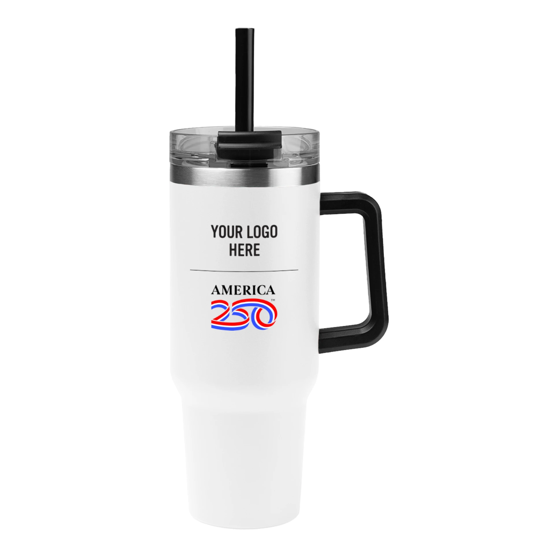 Product: America250™ 40 Oz. Full Color Intrepid Stainless Steel Tumbler