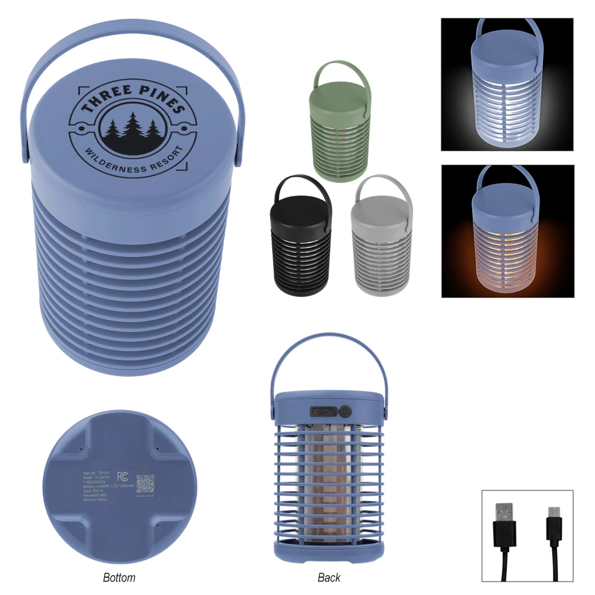 Product: Rechargeable Flame Camping Lantern
