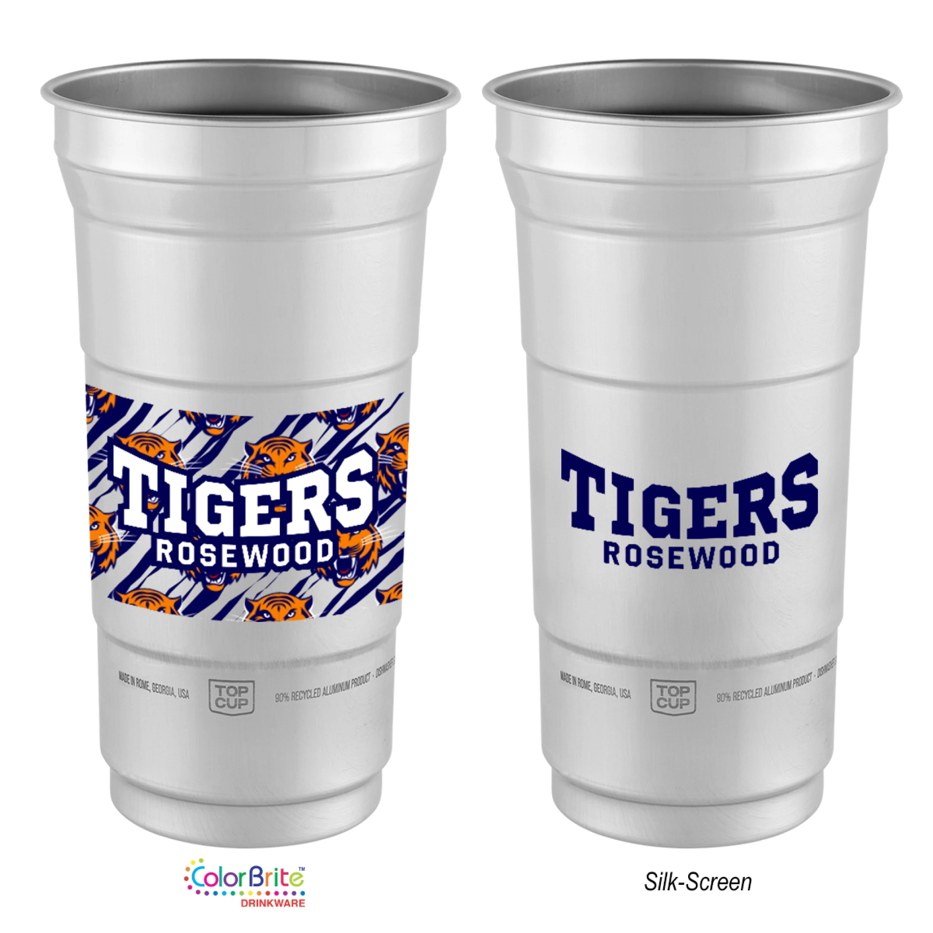 Product: 12 Oz. Top Cup Aluminum Cup