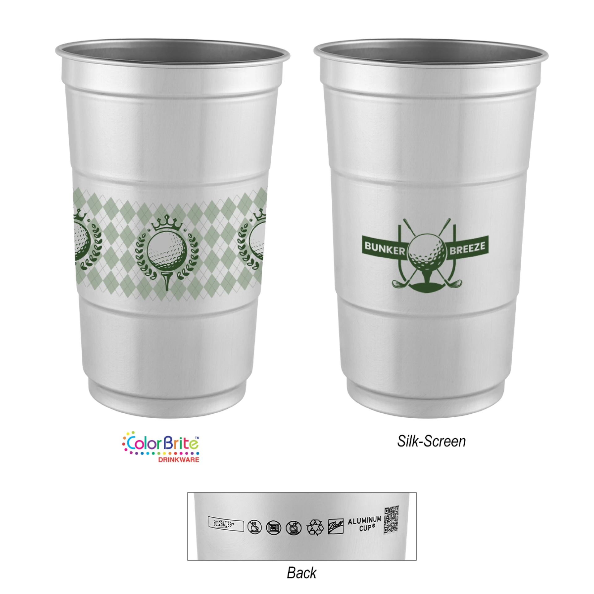 Product: 24 Oz. Top Cup Aluminum Cup