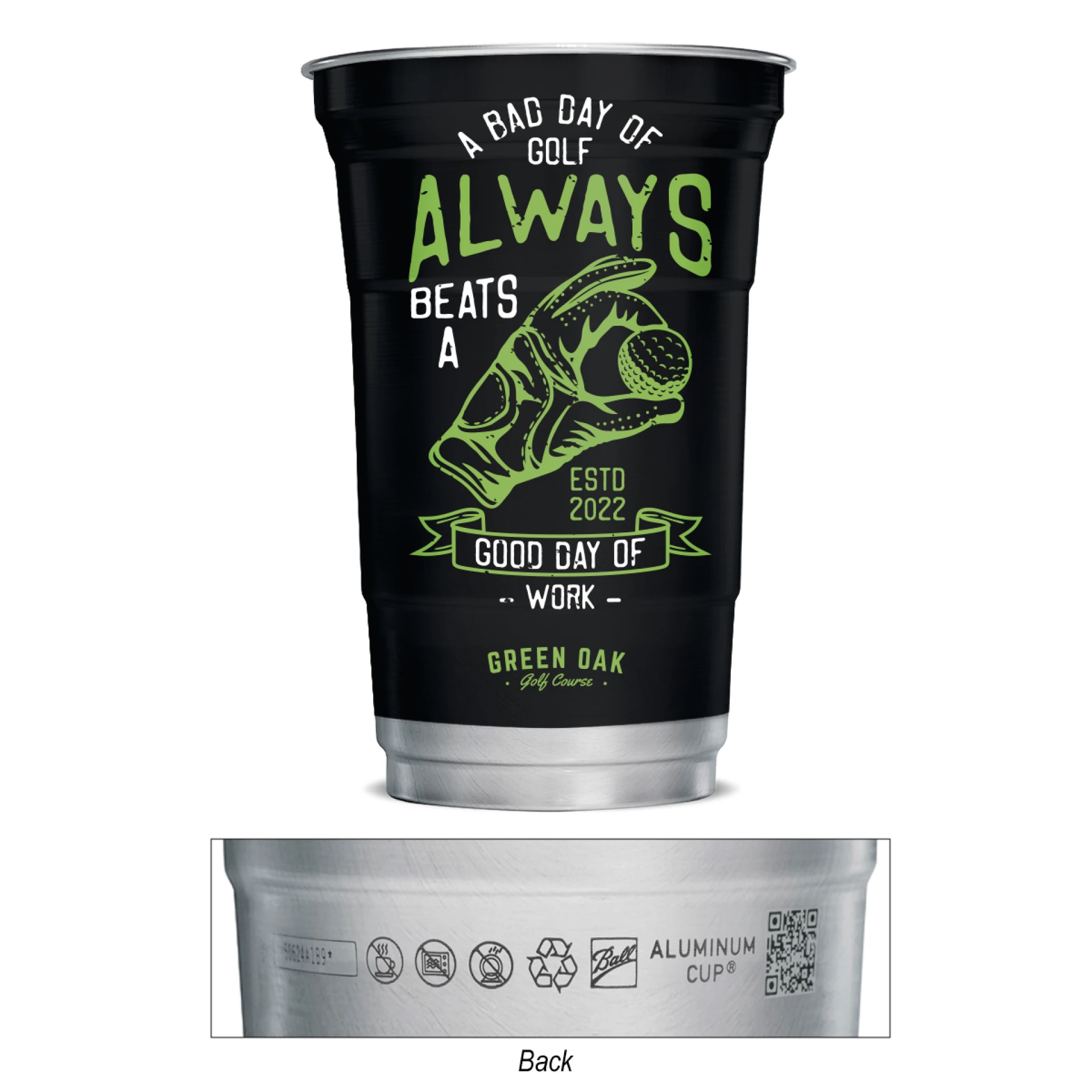 Product: 20 Oz. Top Cup Full Color Aluminum Cup